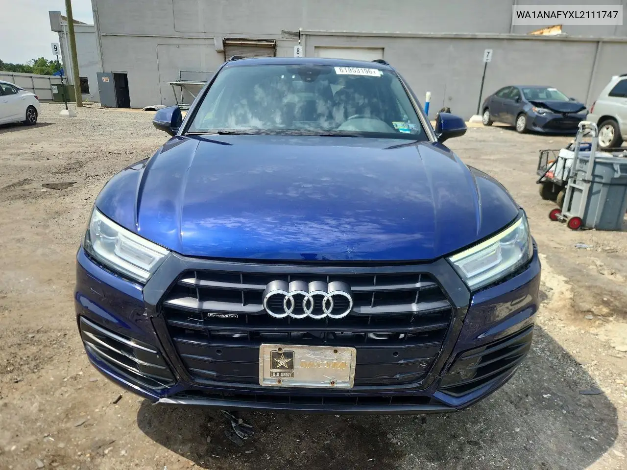 2020 Audi Q5 Premium VIN: WA1ANAFYXL2111747 Lot: 61953196