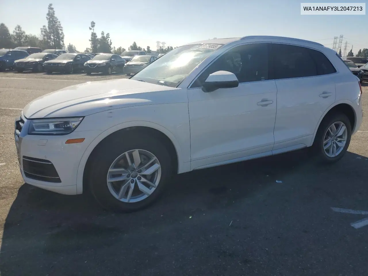 WA1ANAFY3L2047213 2020 Audi Q5 Premium