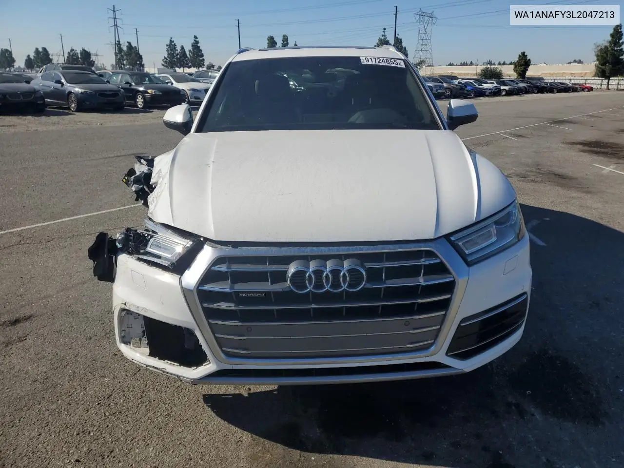 WA1ANAFY3L2047213 2020 Audi Q5 Premium