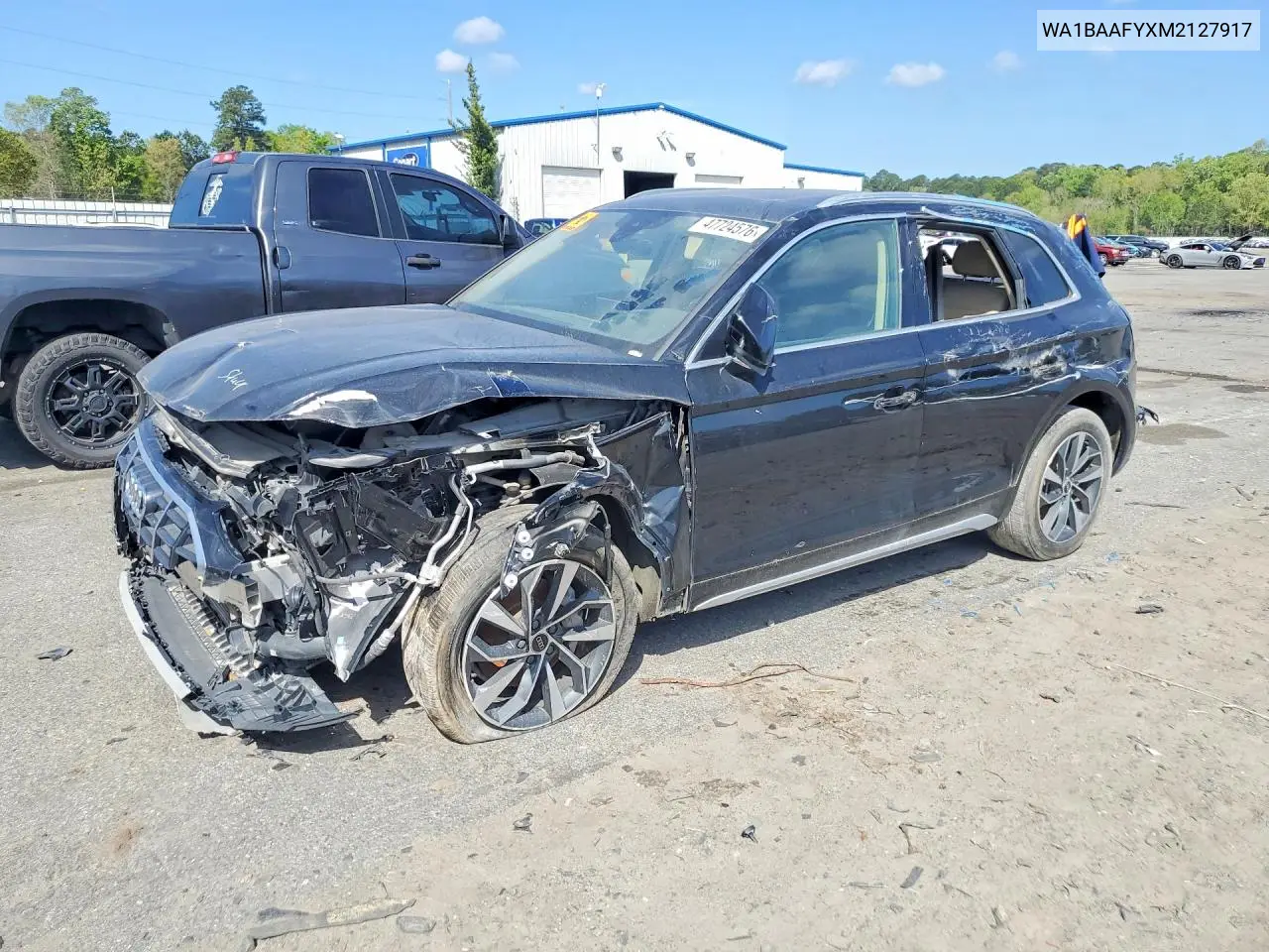WA1BAAFYXM2127917 2021 Audi Q5 Premium Plus