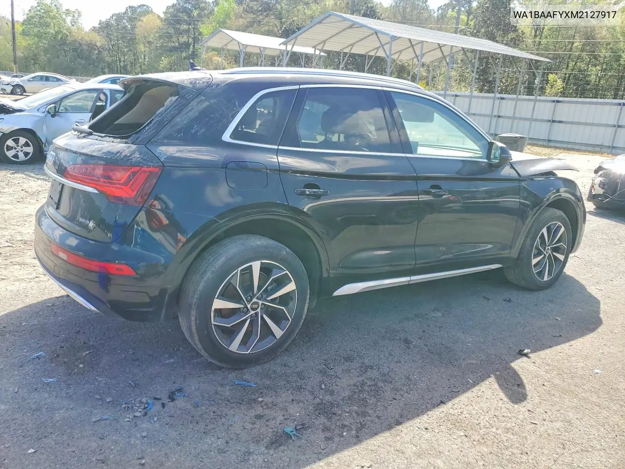 WA1BAAFYXM2127917 2021 Audi Q5 Premium Plus