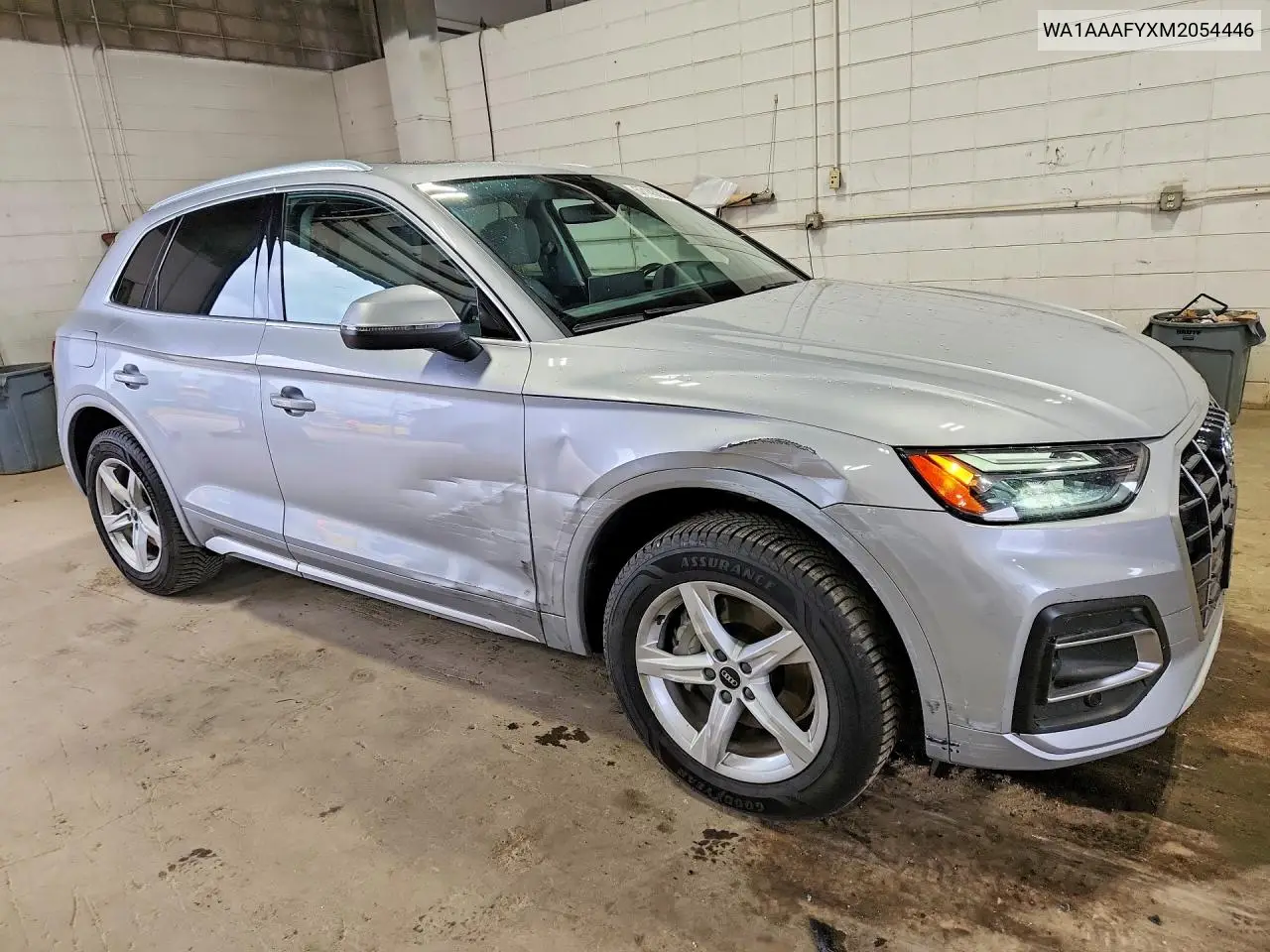 2021 Audi Q5 Premium VIN: WA1AAAFYXM2054446 Lot: 57143866