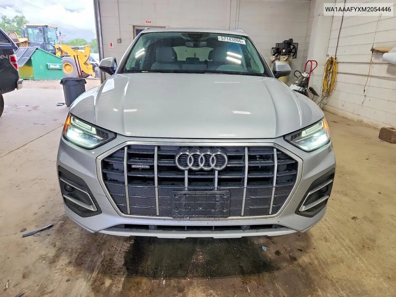 2021 Audi Q5 Premium VIN: WA1AAAFYXM2054446 Lot: 57143866