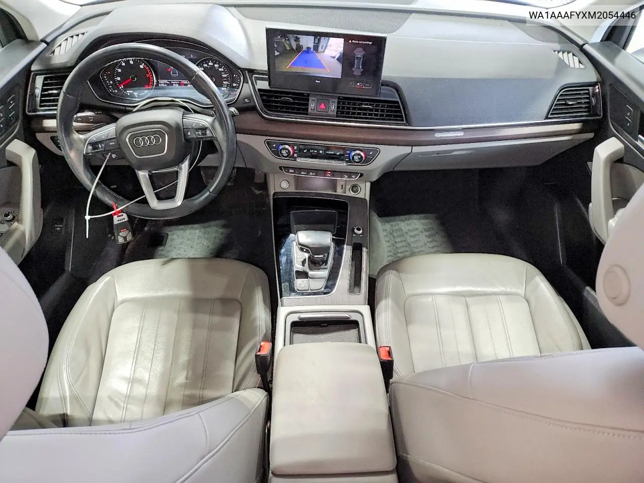 2021 Audi Q5 Premium VIN: WA1AAAFYXM2054446 Lot: 57143866