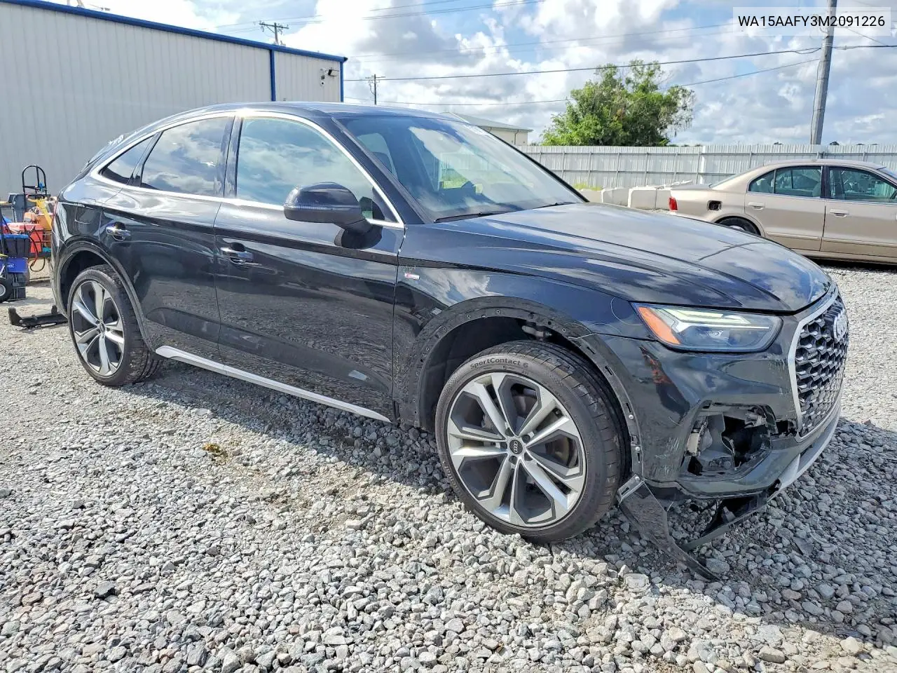 2021 Audi Q5 Sportback Premium Plus VIN: WA15AAFY3M2091226 Lot: 57191336