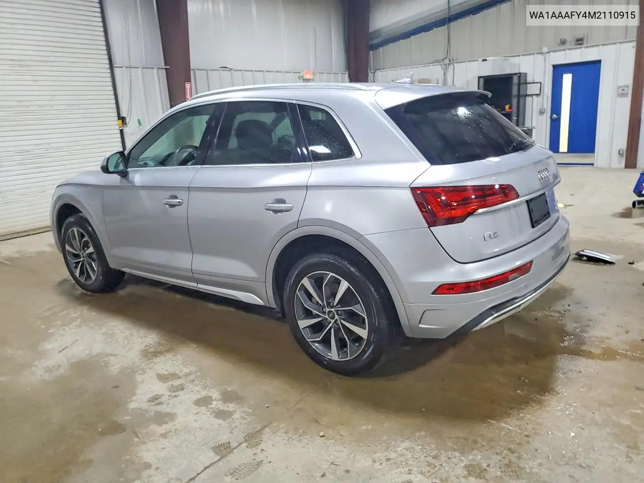2021 Audi Q5 Premium VIN: WA1AAAFY4M2110915 Lot: 58207256