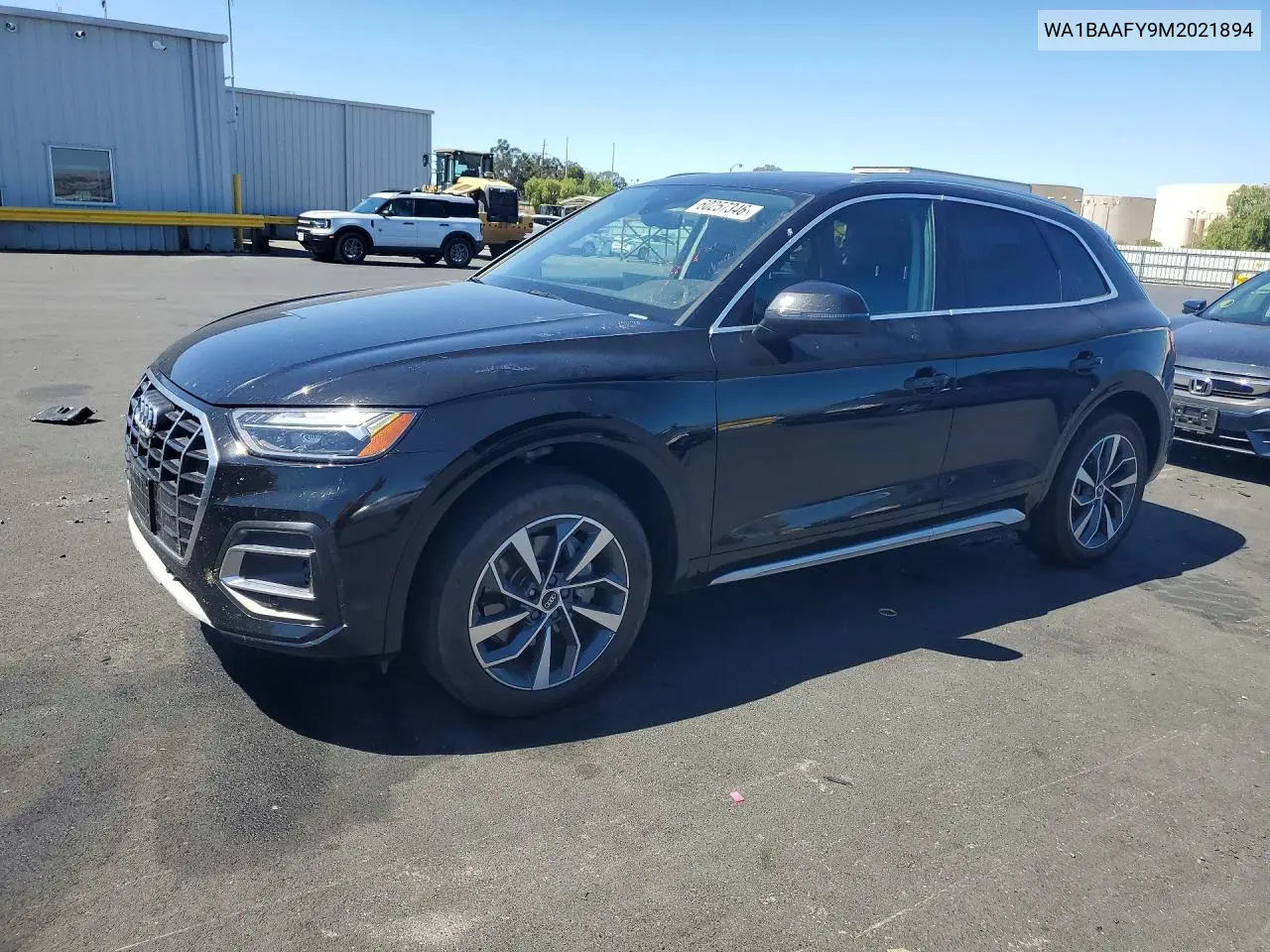 2021 Audi Q5 Premium Plus VIN: WA1BAAFY9M2021894 Lot: 60257346