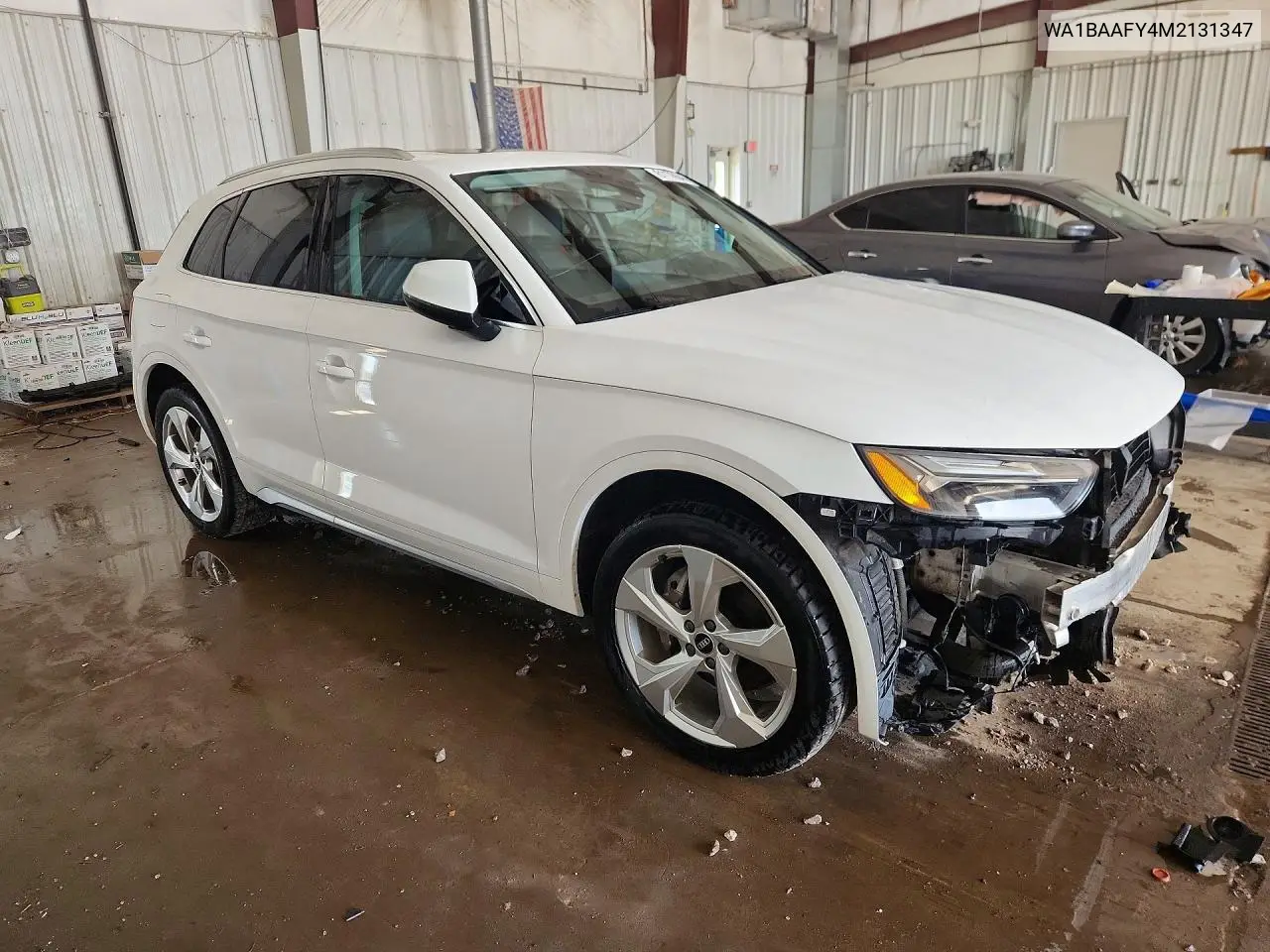 2021 Audi Q5 Premium Plus VIN: WA1BAAFY4M2131347 Lot: 61178646