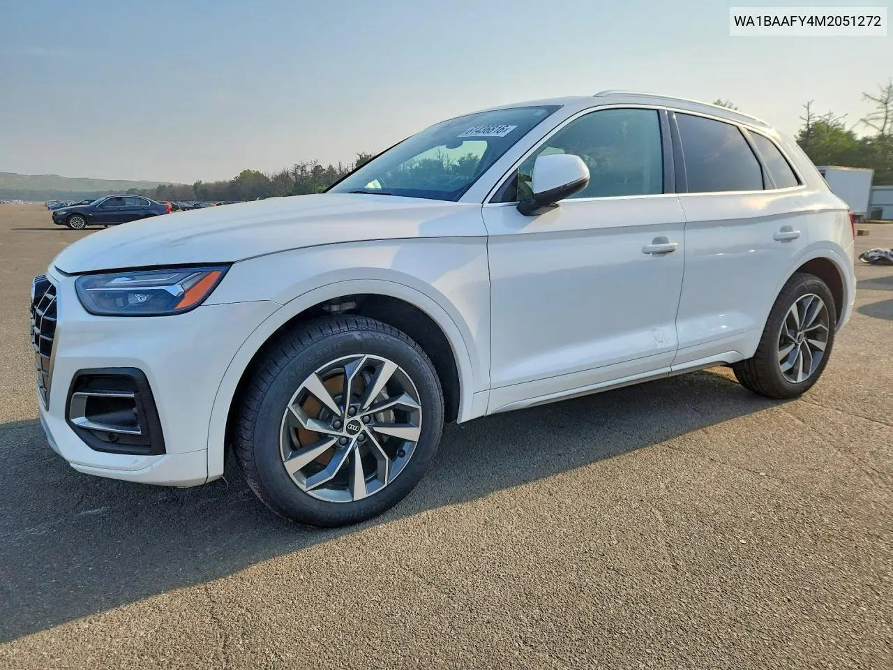 2021 Audi Q5 Premium Plus VIN: WA1BAAFY4M2051272 Lot: 61436816