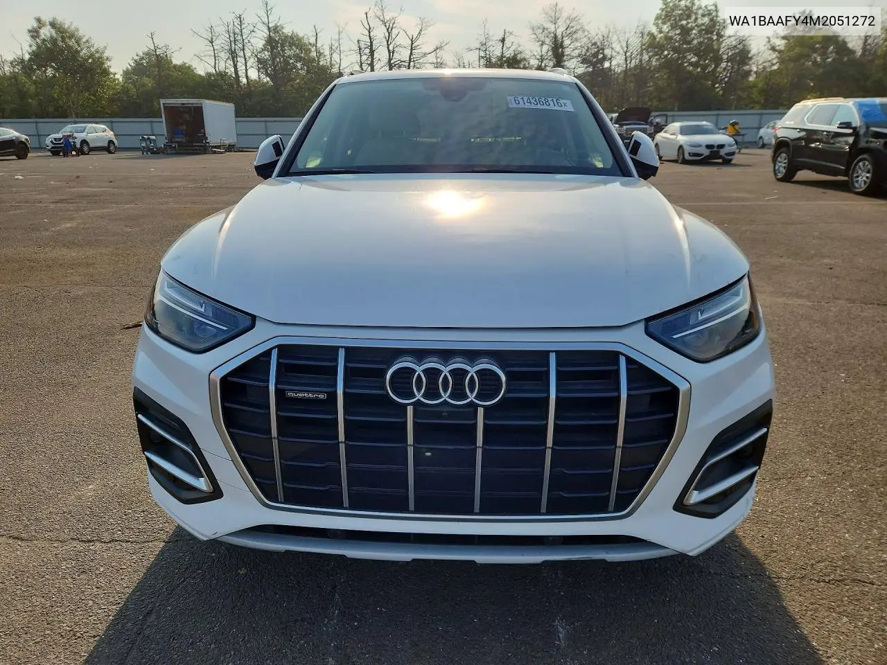 2021 Audi Q5 Premium Plus VIN: WA1BAAFY4M2051272 Lot: 61436816