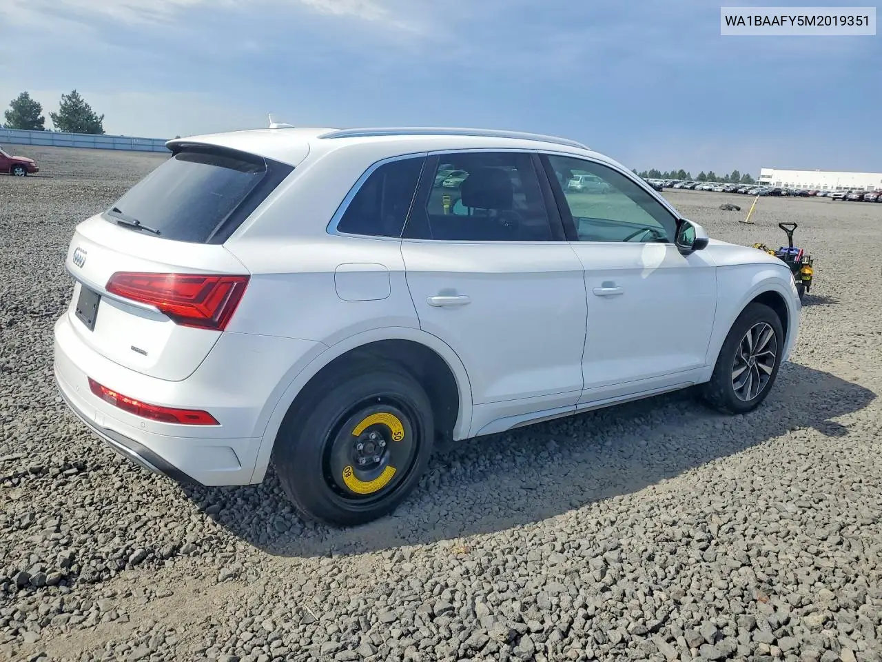 2021 Audi Q5 Premium Plus VIN: WA1BAAFY5M2019351 Lot: 61587396