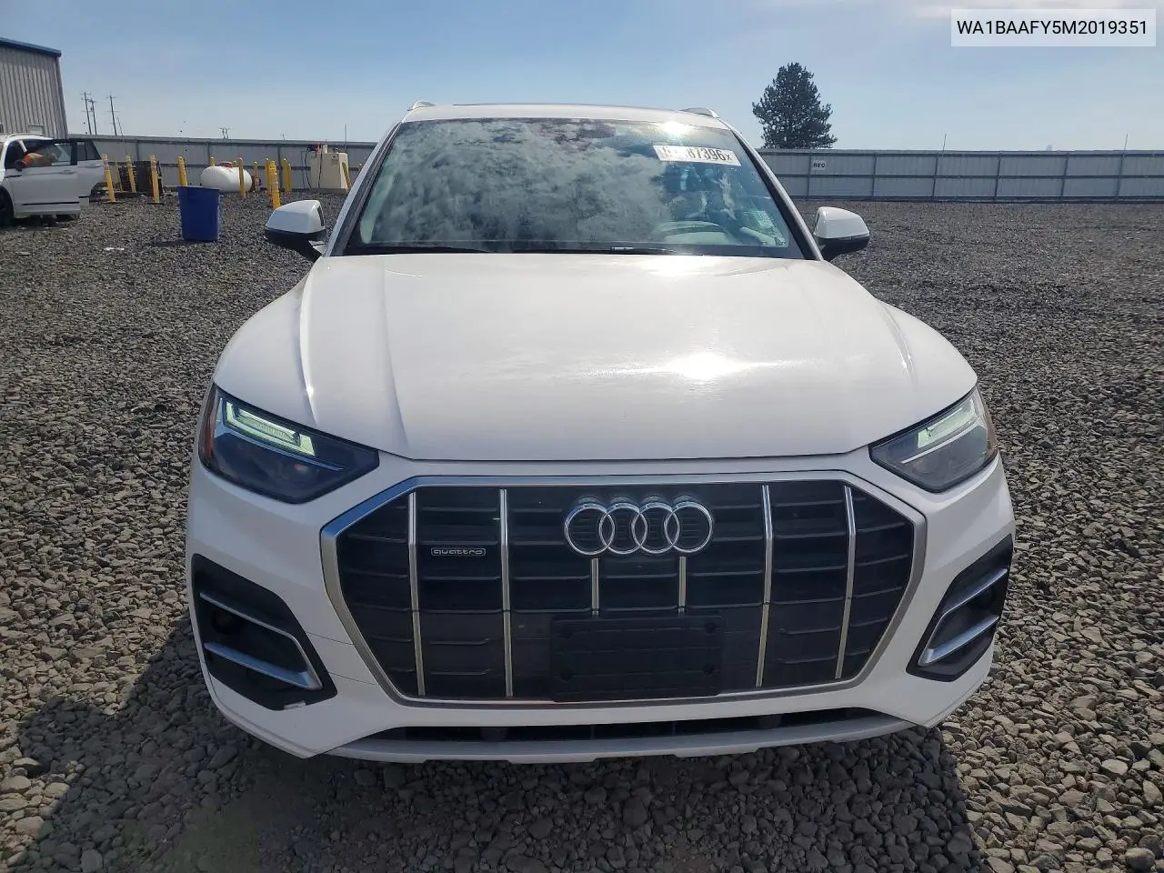 2021 Audi Q5 Premium Plus VIN: WA1BAAFY5M2019351 Lot: 61587396
