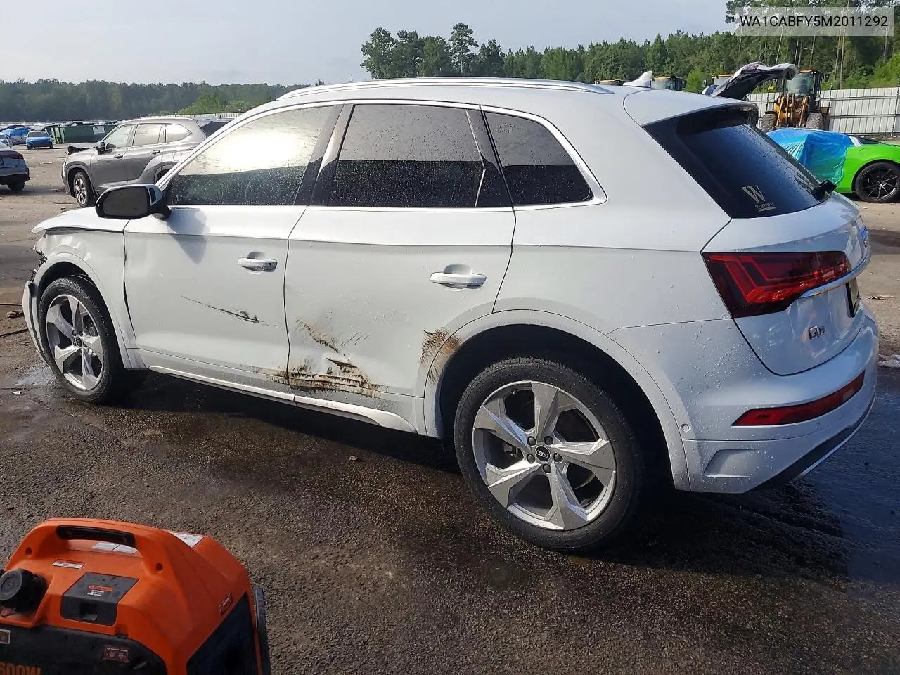 2021 Audi Q5 Prestige VIN: WA1CABFY5M2011292 Lot: 61748966