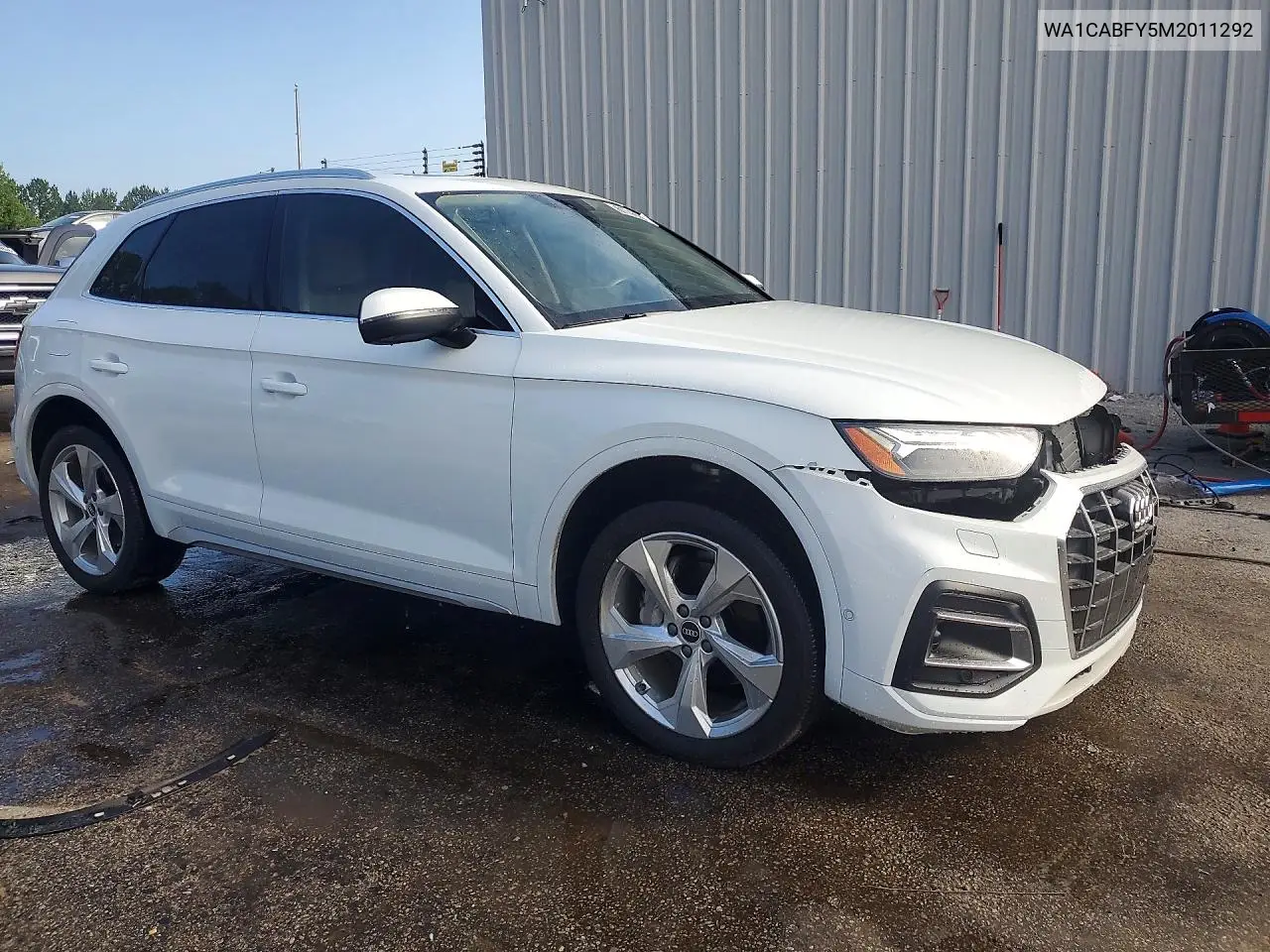 2021 Audi Q5 Prestige VIN: WA1CABFY5M2011292 Lot: 61748966