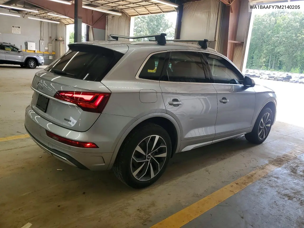 2021 Audi Q5 Premium Plus VIN: WA1BAAFY7M2140205 Lot: 61776076