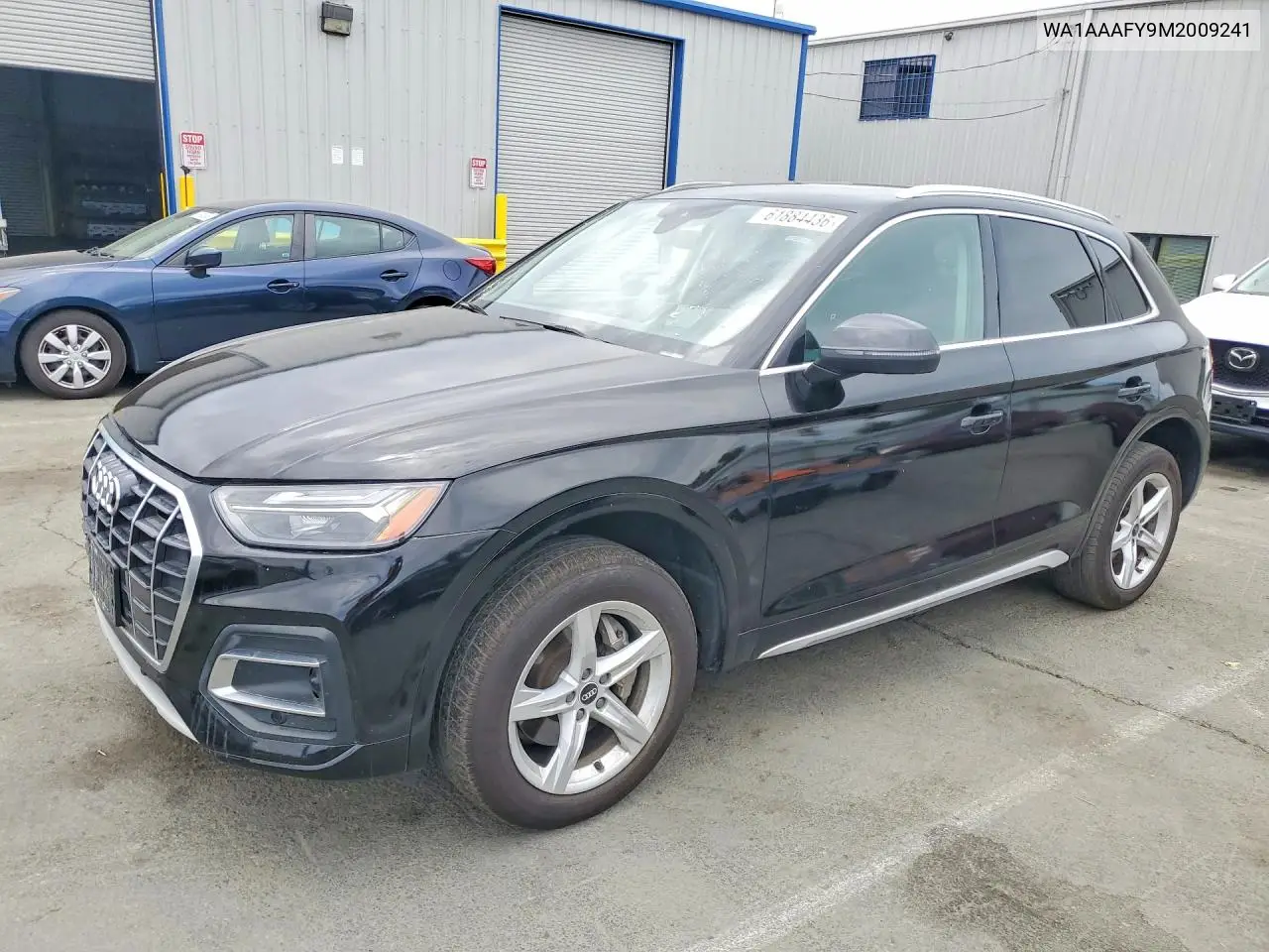 2021 Audi Q5 Premium VIN: WA1AAAFY9M2009241 Lot: 61884436