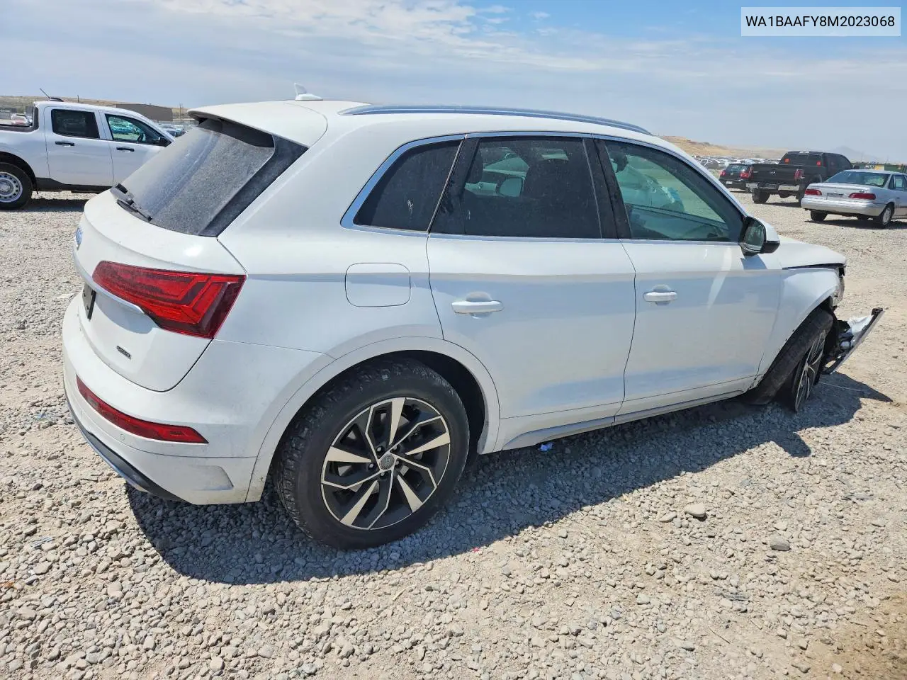 2021 Audi Q5 Premium Plus VIN: WA1BAAFY8M2023068 Lot: 61921966