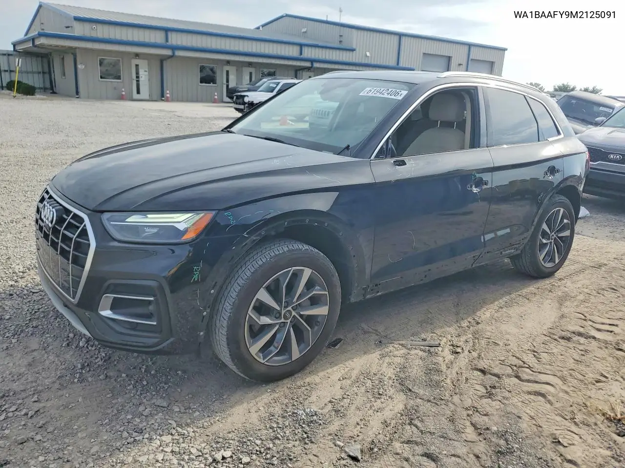 2021 Audi Q5 Premium Plus VIN: WA1BAAFY9M2125091 Lot: 61942406