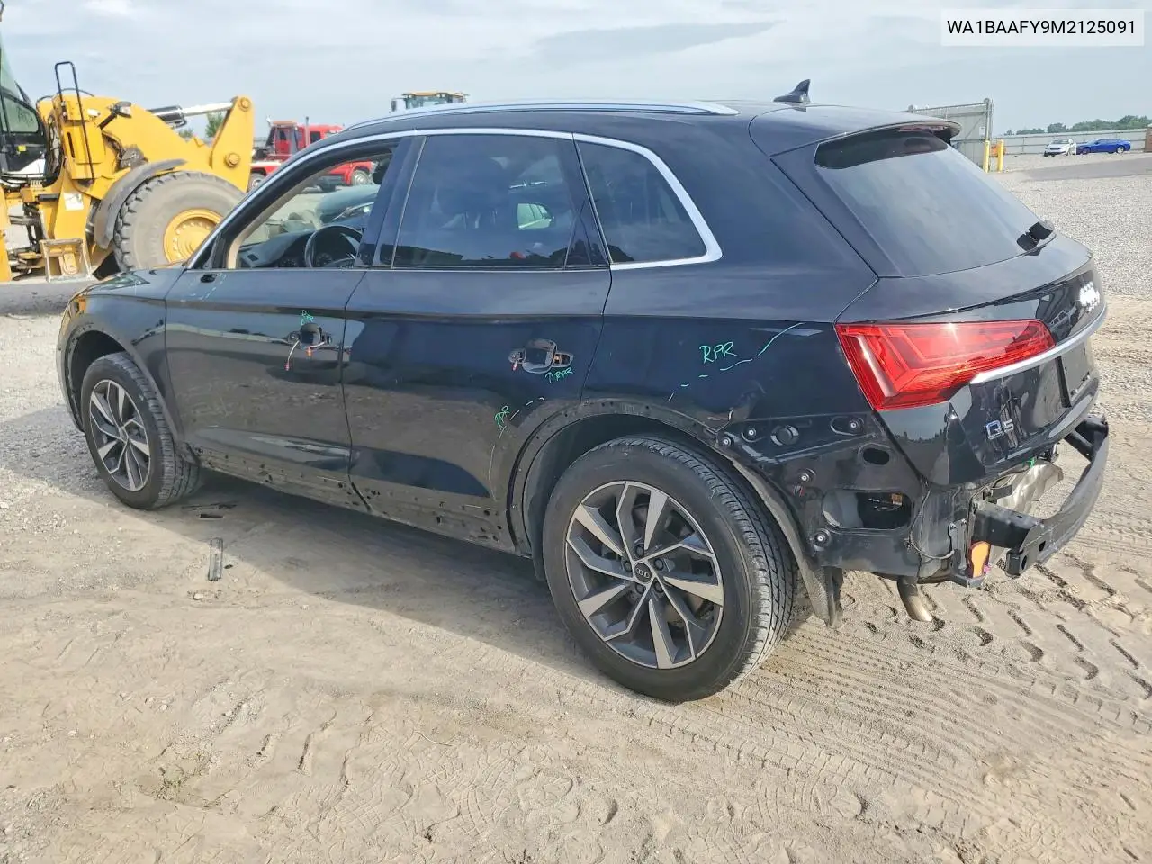 2021 Audi Q5 Premium Plus VIN: WA1BAAFY9M2125091 Lot: 61942406