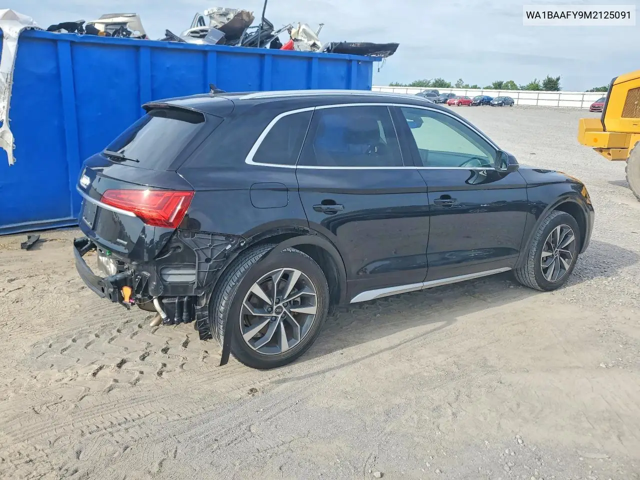 2021 Audi Q5 Premium Plus VIN: WA1BAAFY9M2125091 Lot: 61942406