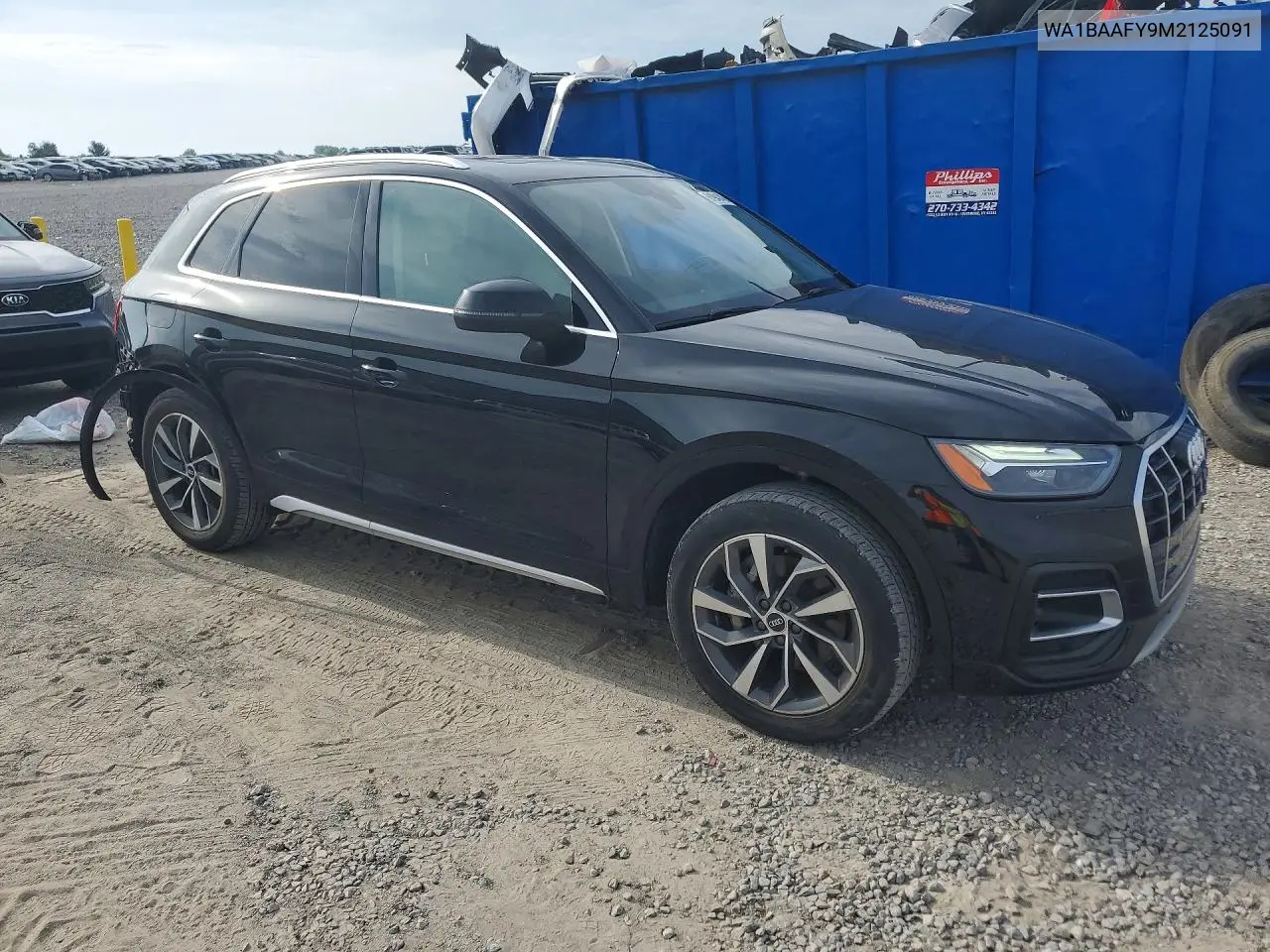 2021 Audi Q5 Premium Plus VIN: WA1BAAFY9M2125091 Lot: 61942406