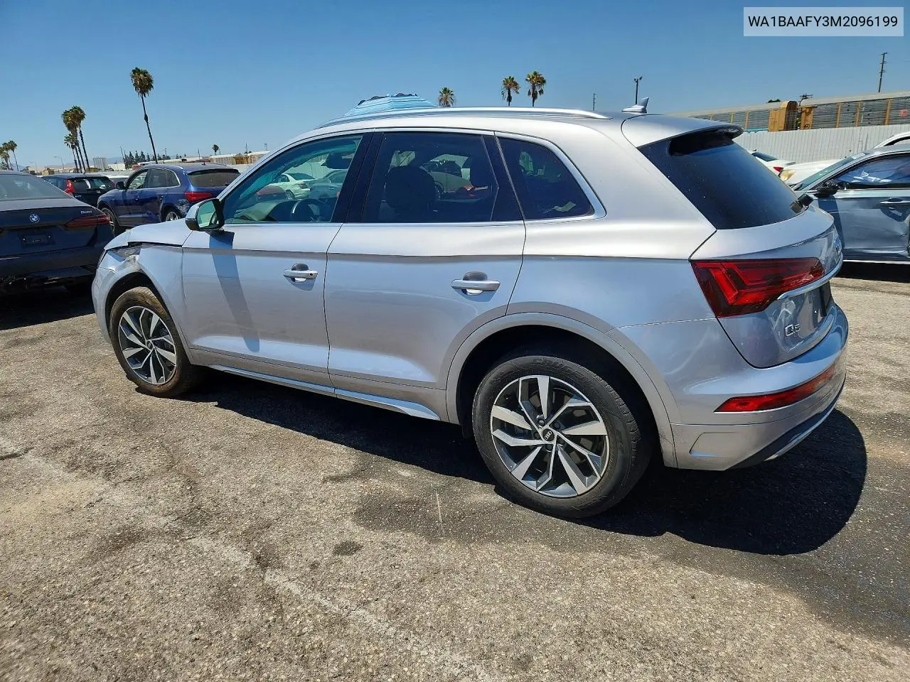 2021 Audi Q5 Premium Plus VIN: WA1BAAFY3M2096199 Lot: 62157976