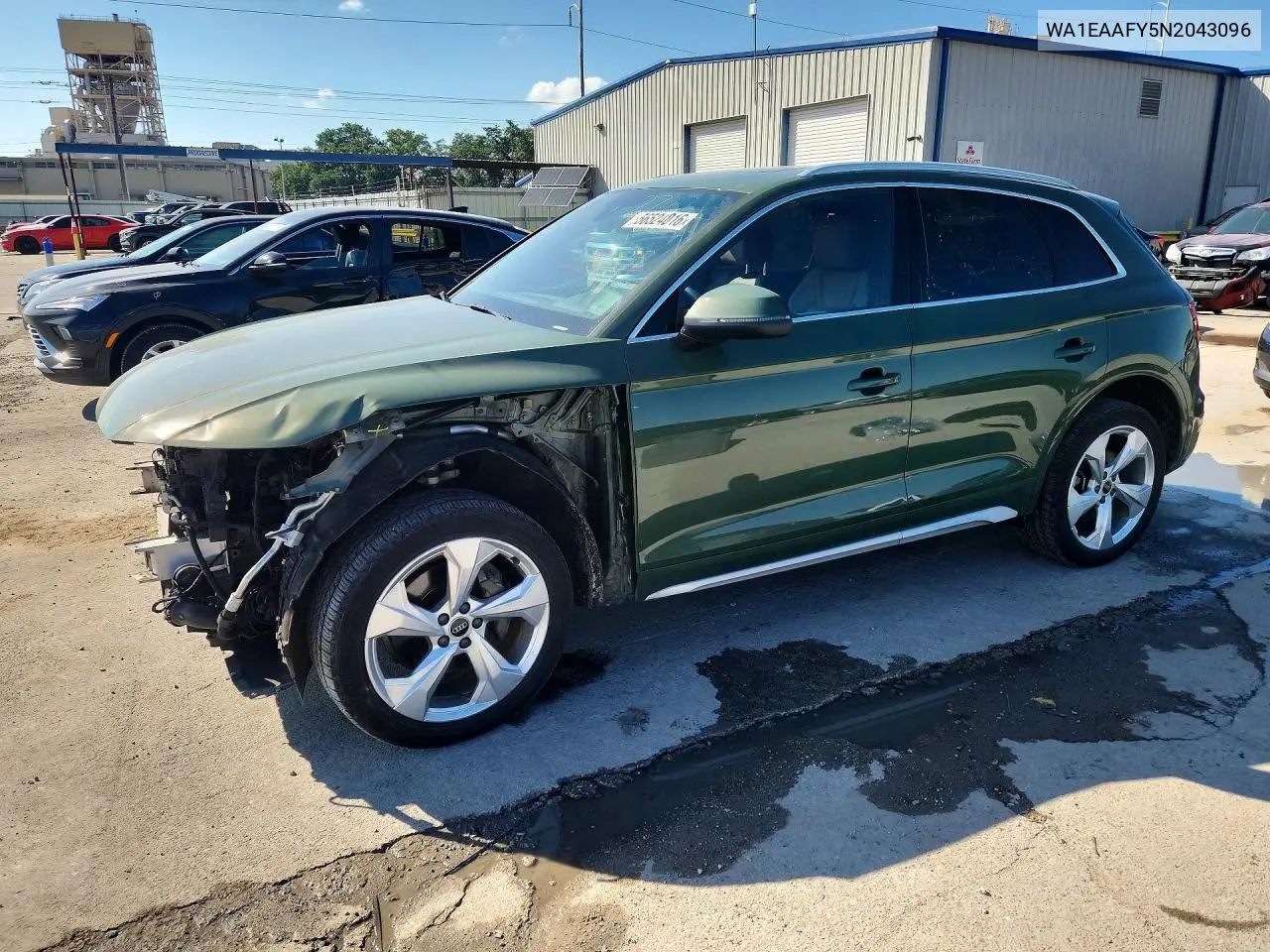 2022 Audi Q5 Premium Plus 45 VIN: WA1EAAFY5N2043096 Lot: 56524016