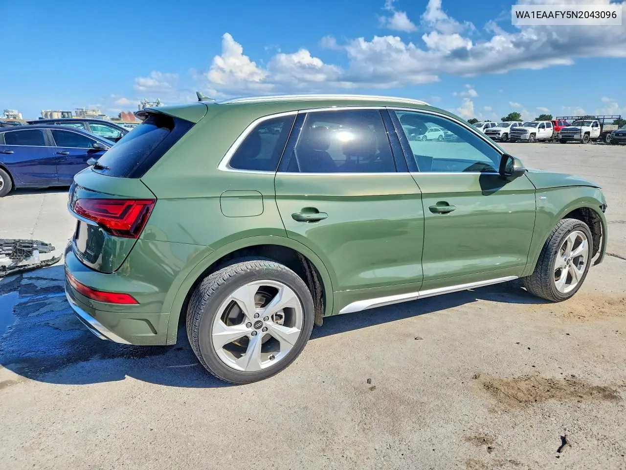 2022 Audi Q5 Premium Plus 45 VIN: WA1EAAFY5N2043096 Lot: 56524016