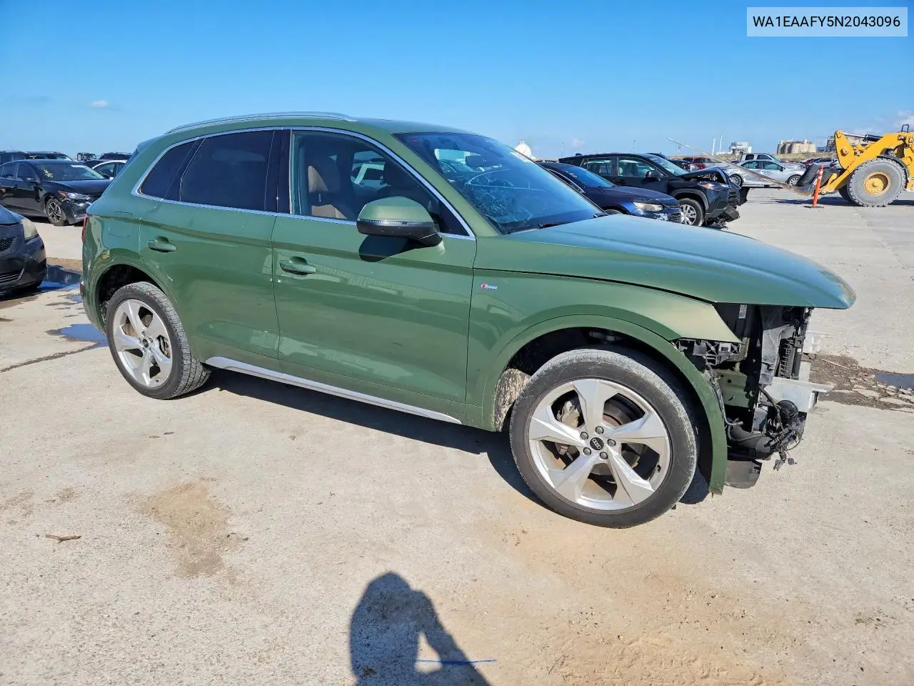 2022 Audi Q5 Premium Plus 45 VIN: WA1EAAFY5N2043096 Lot: 56524016