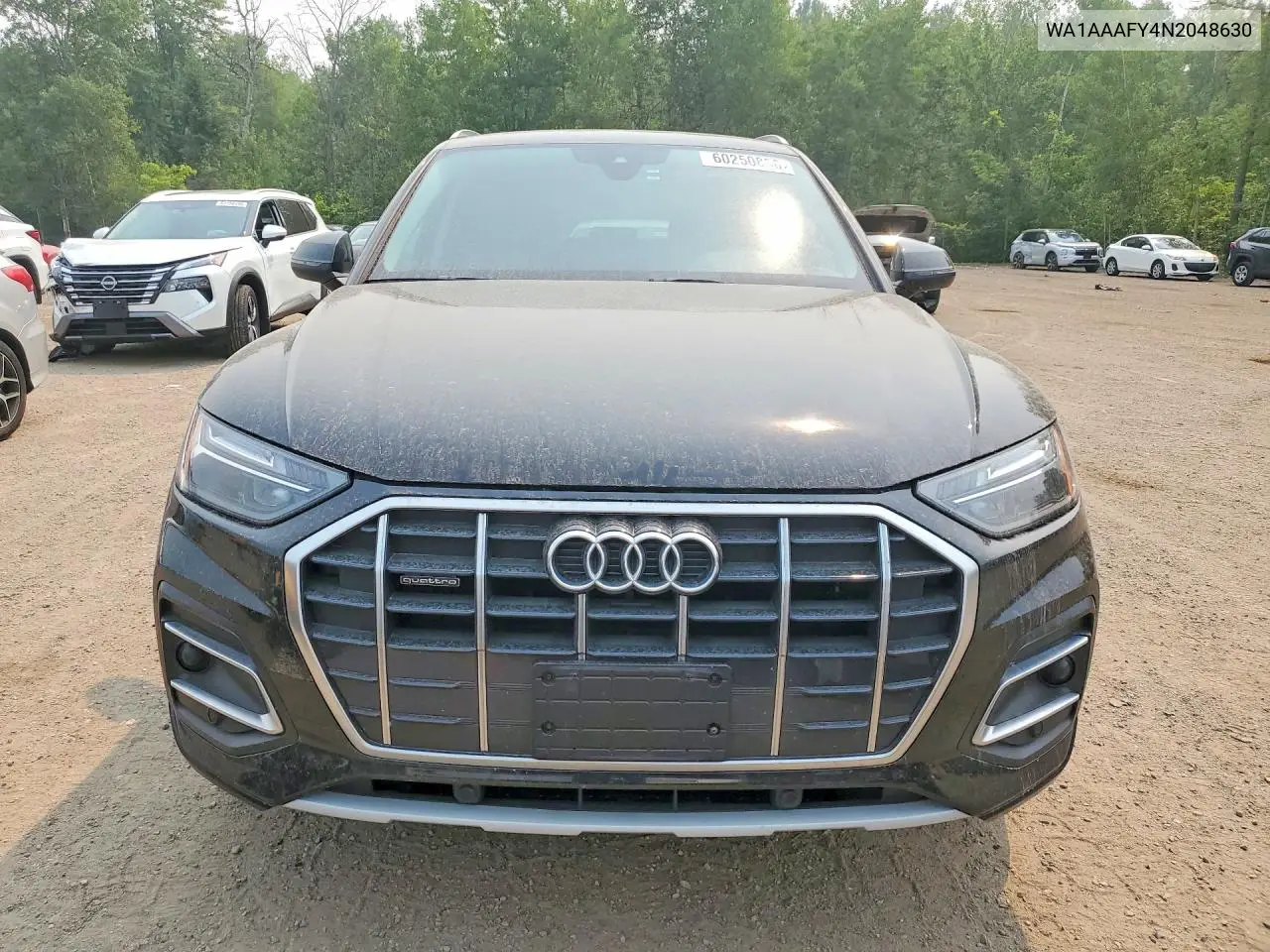 2022 Audi Q5 Komfort 45 VIN: WA1AAAFY4N2048630 Lot: 60250866