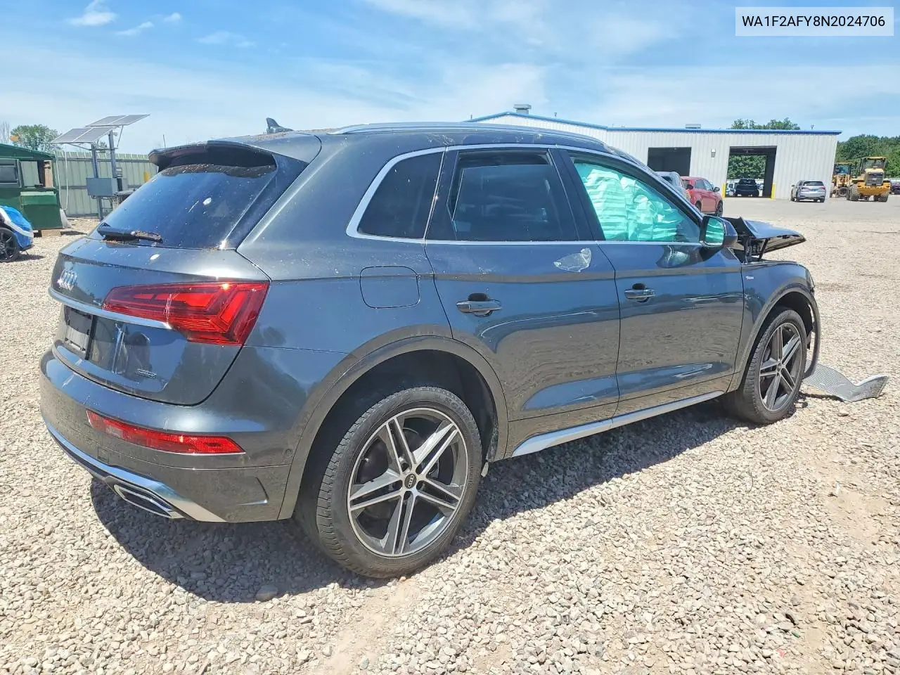 2022 Audi Q5 E Prestige 55 VIN: WA1F2AFY8N2024706 Lot: 61311636