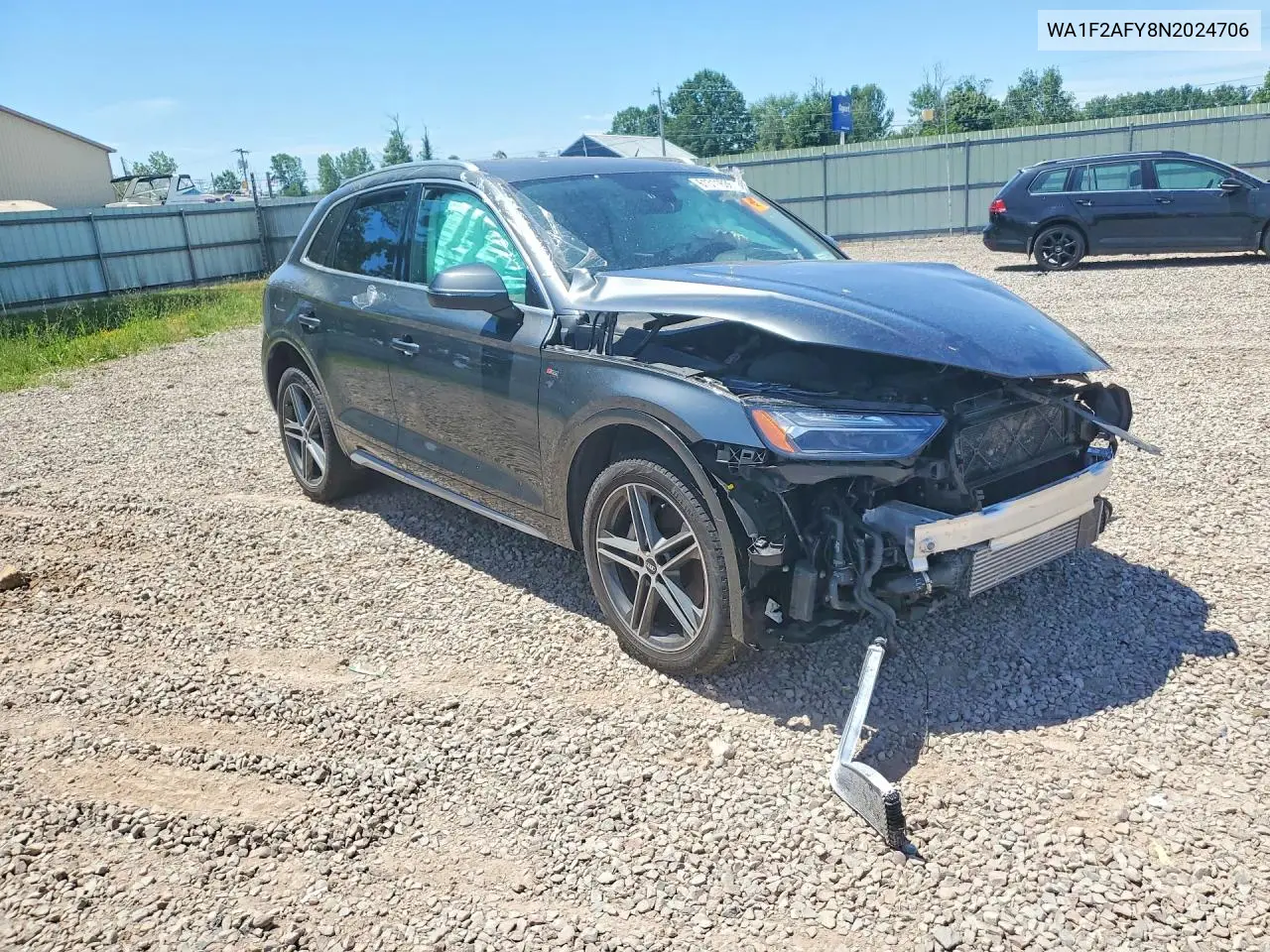 2022 Audi Q5 E Prestige 55 VIN: WA1F2AFY8N2024706 Lot: 61311636