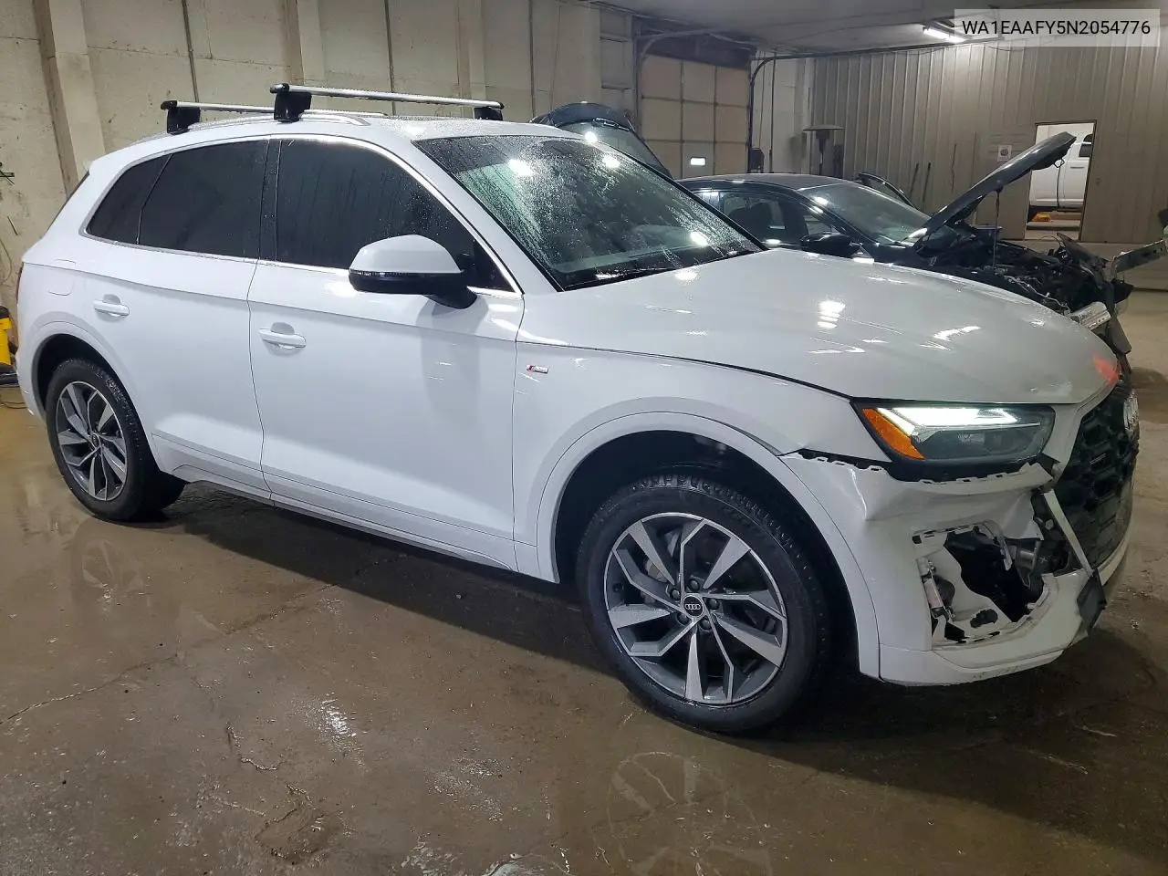 2022 Audi Q5 Premium Plus 45 VIN: WA1EAAFY5N2054776 Lot: 62032476