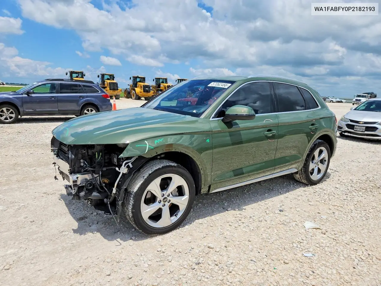 2023 Audi Q5 Prestige 45 VIN: WA1FABFY0P2182193 Lot: 57062466