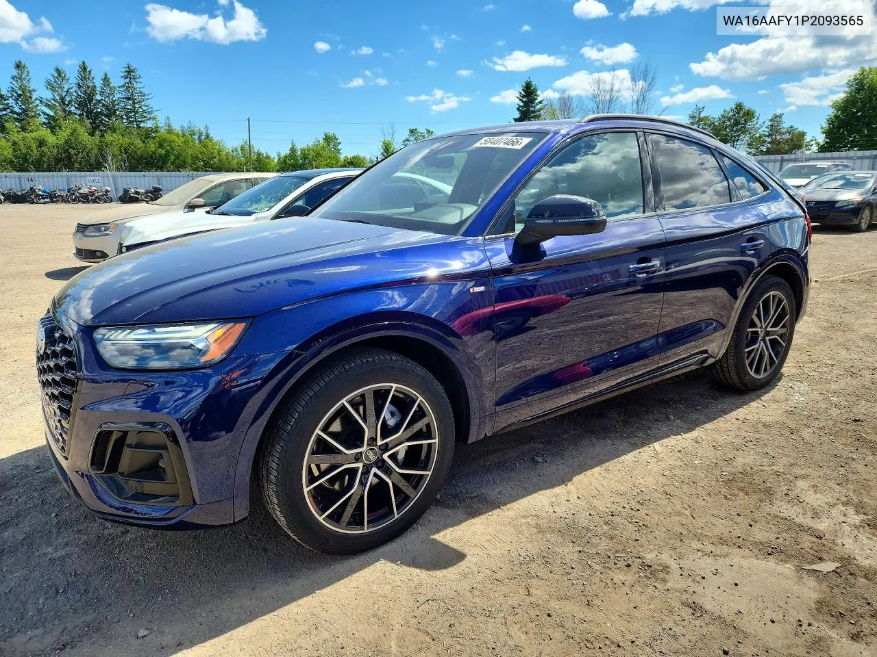 2023 Audi Q5 Sportback Prestige 45 VIN: WA16AAFY1P2093565 Lot: 58407466
