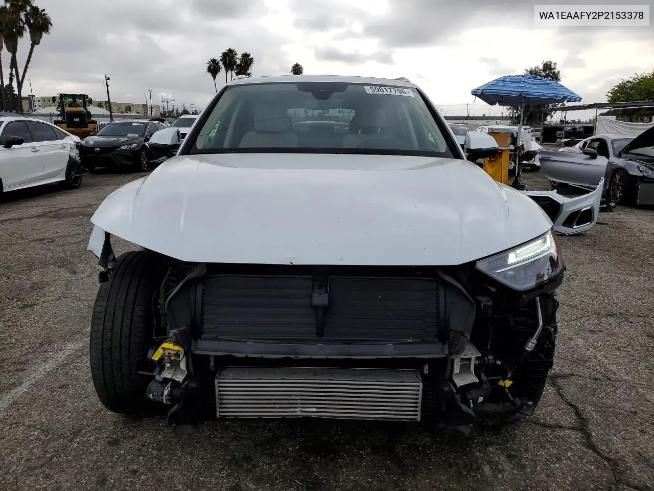 2023 Audi Q5 Premium Plus 45 VIN: WA1EAAFY2P2153378 Lot: 59017796
