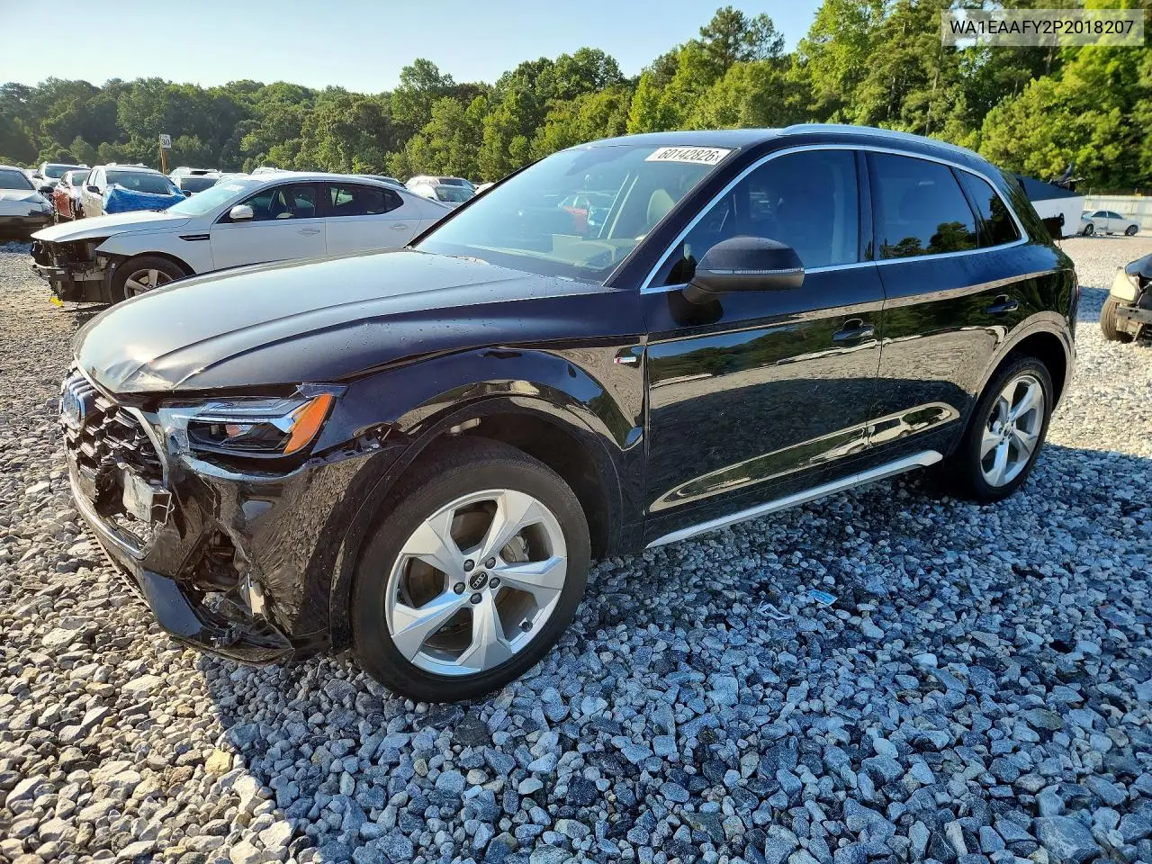 2023 Audi Q5 Premium Plus 45 VIN: WA1EAAFY2P2018207 Lot: 60142826