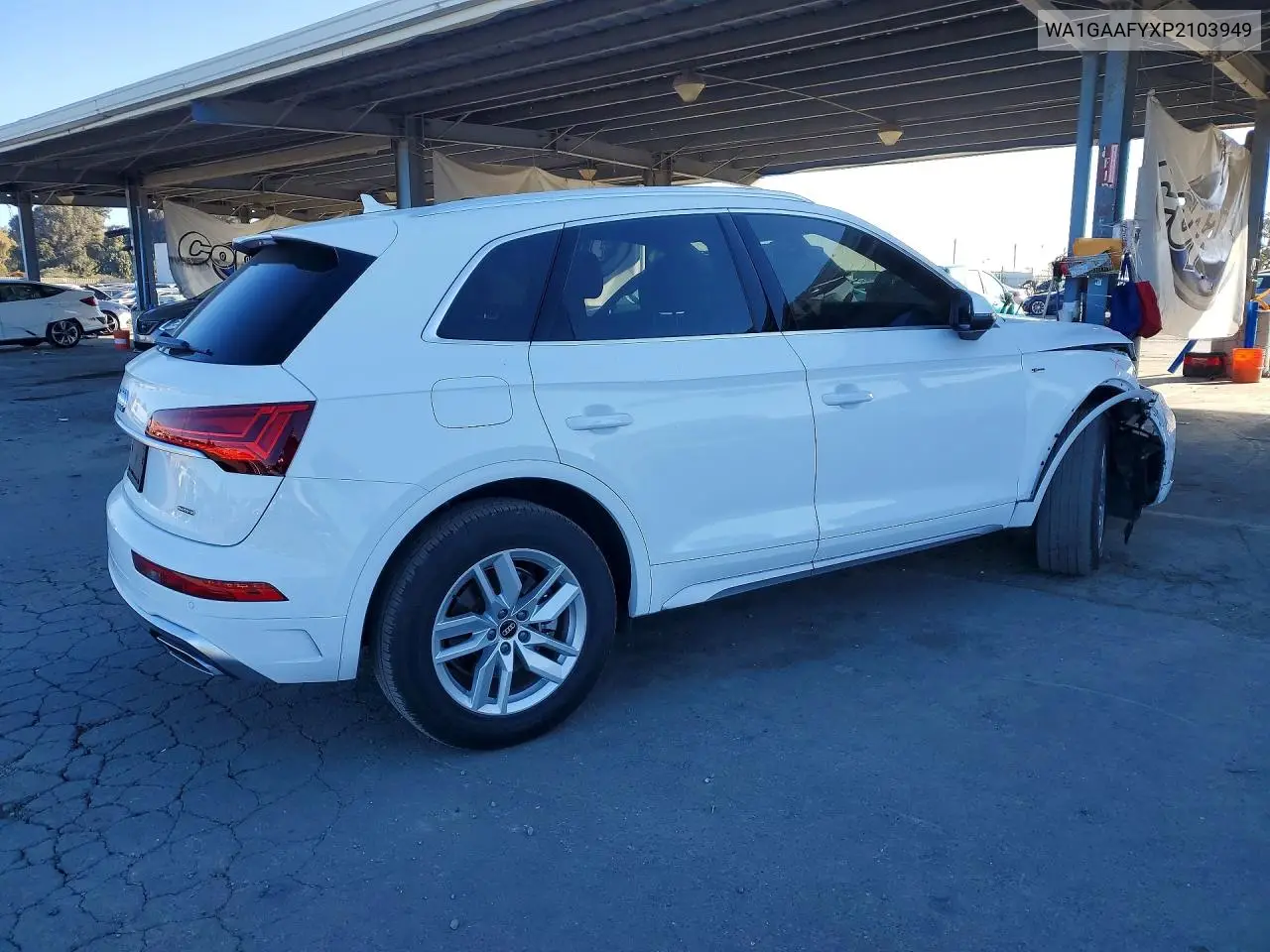2023 Audi Q5 Premium 45 VIN: WA1GAAFYXP2103949 Lot: 61064496