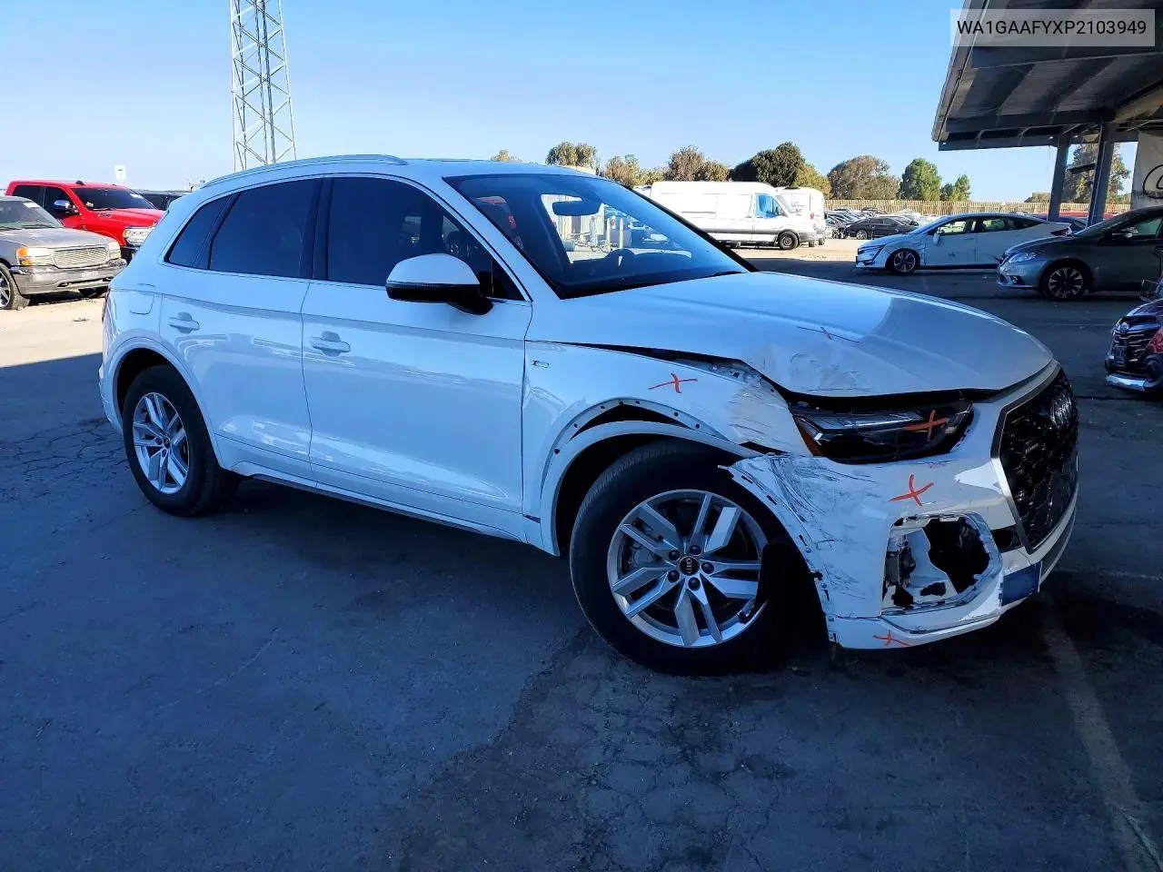 2023 Audi Q5 Premium 45 VIN: WA1GAAFYXP2103949 Lot: 61064496