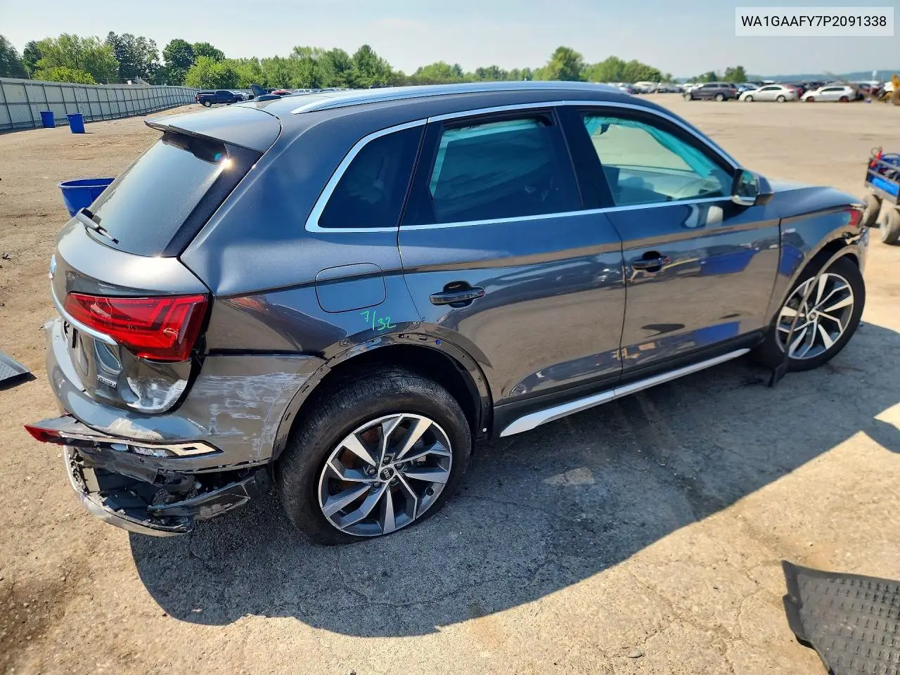 2023 Audi Q5 Premium 45 VIN: WA1GAAFY7P2091338 Lot: 61121756