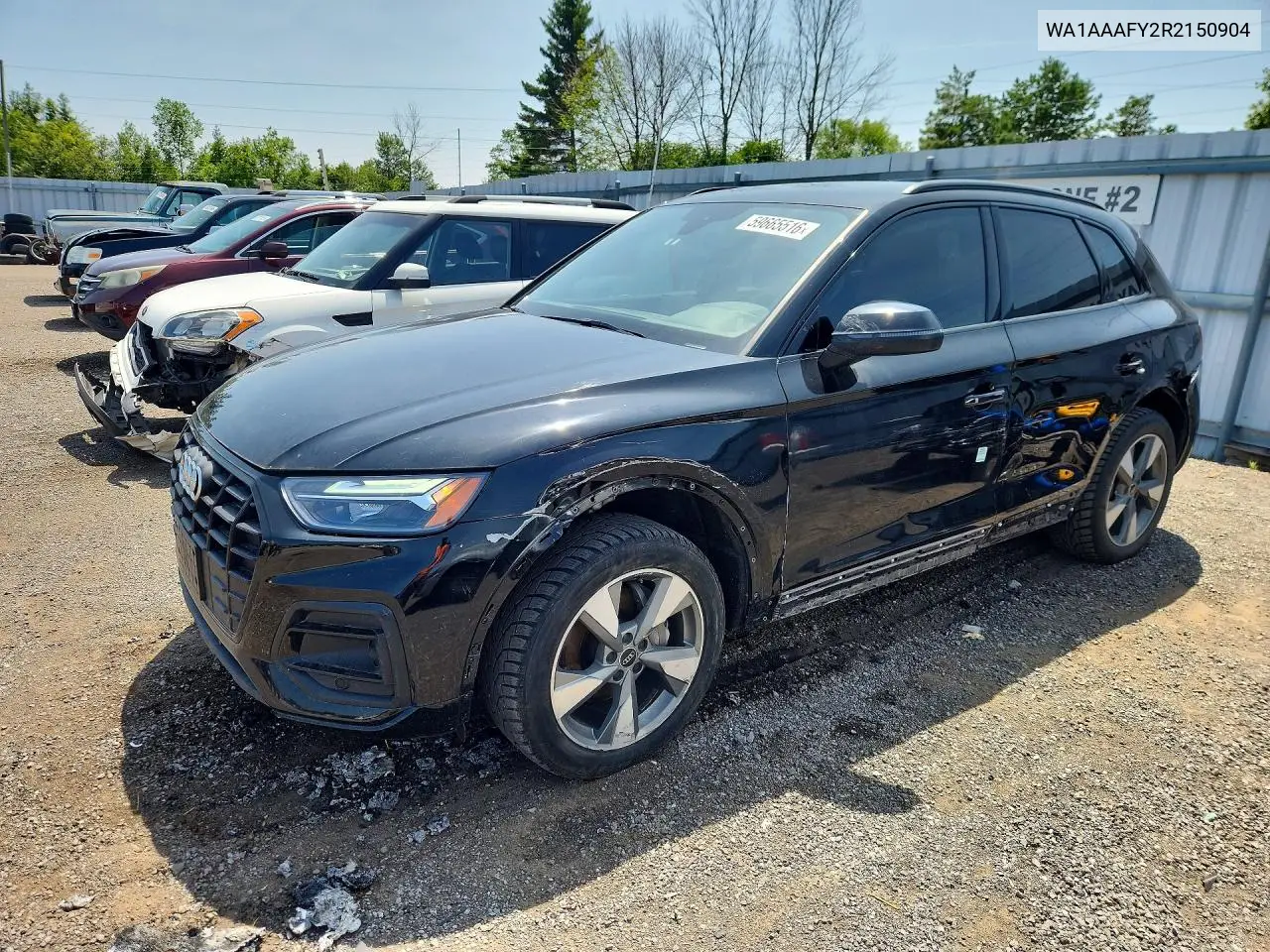 2024 Audi Q5 Komfort 45 VIN: WA1AAAFY2R2150904 Lot: 59665516
