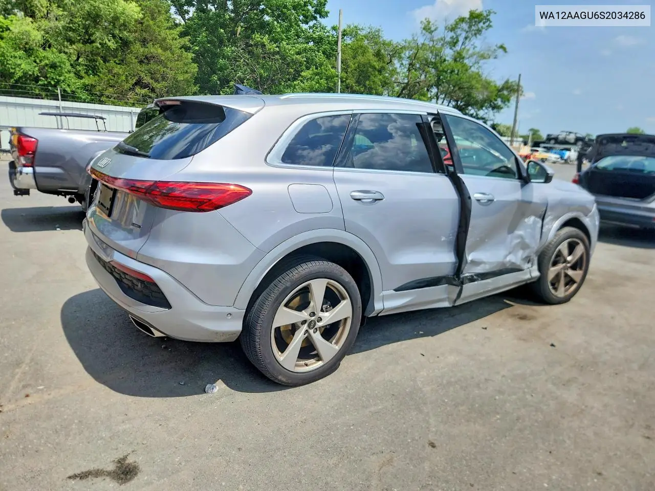 2025 Audi Q5 Premium Plus VIN: WA12AAGU6S2034286 Lot: 56932496