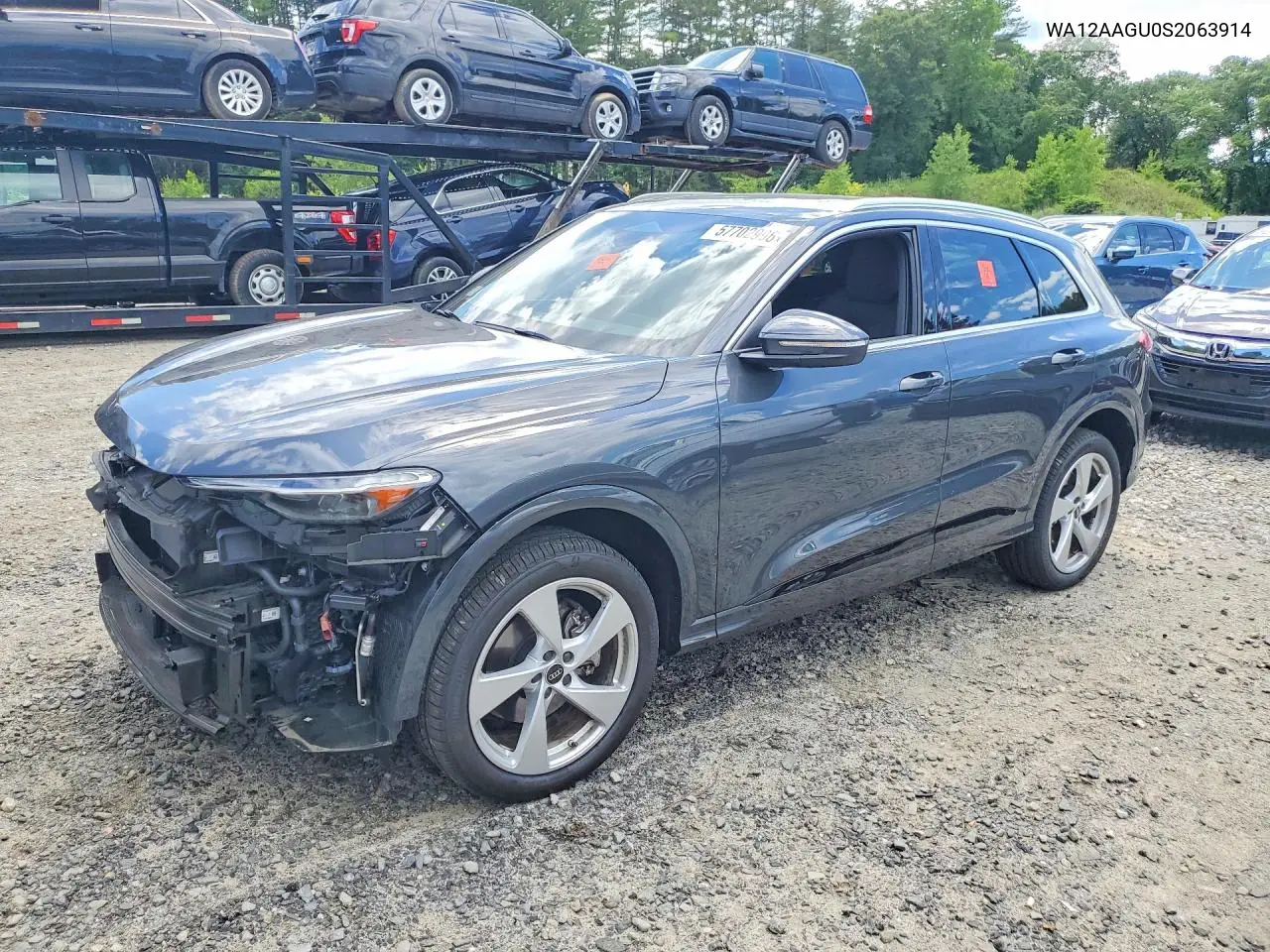 2025 Audi Q5 Premium Plus VIN: WA12AAGU0S2063914 Lot: 57702996