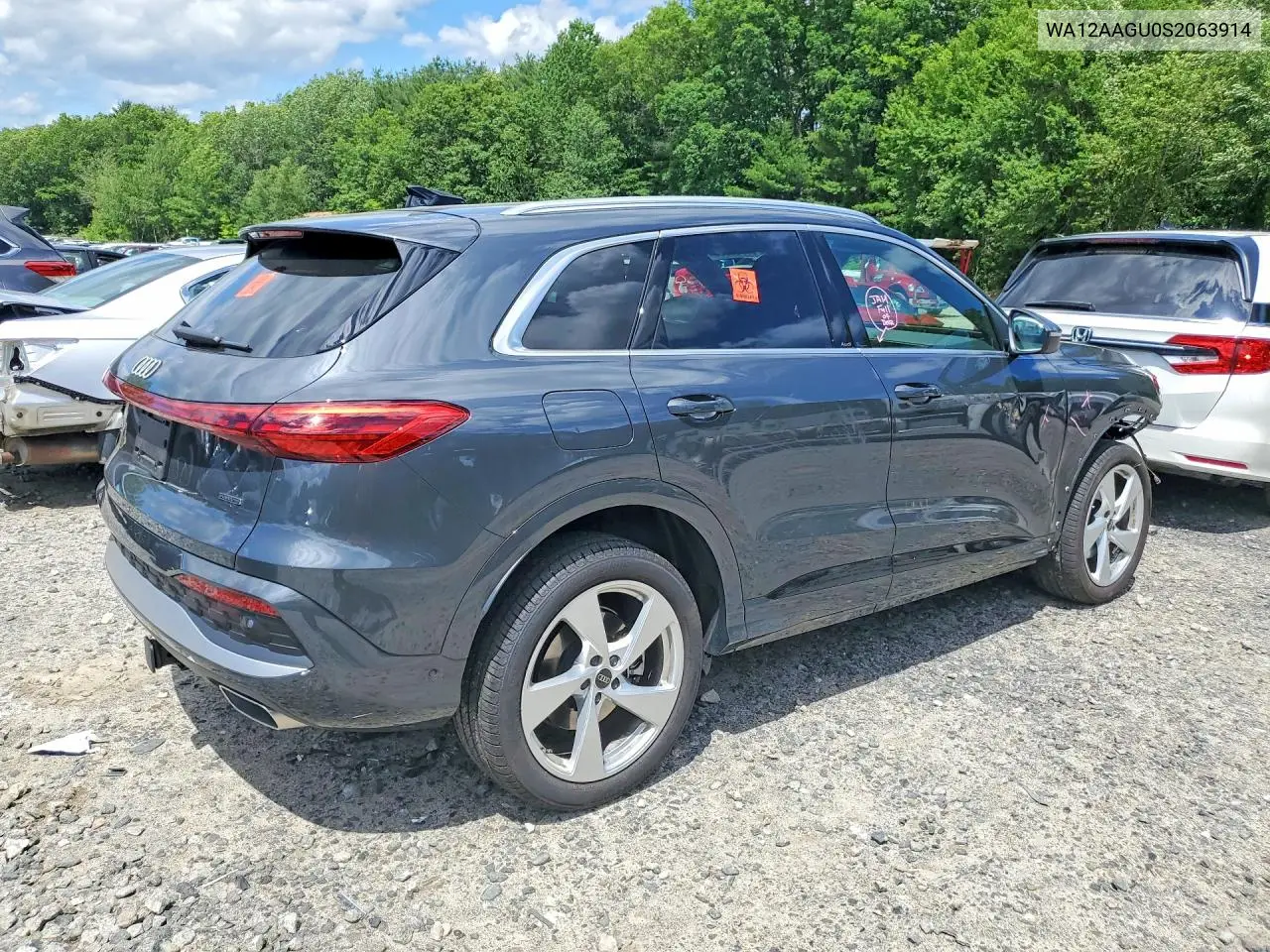 2025 Audi Q5 Premium Plus VIN: WA12AAGU0S2063914 Lot: 57702996