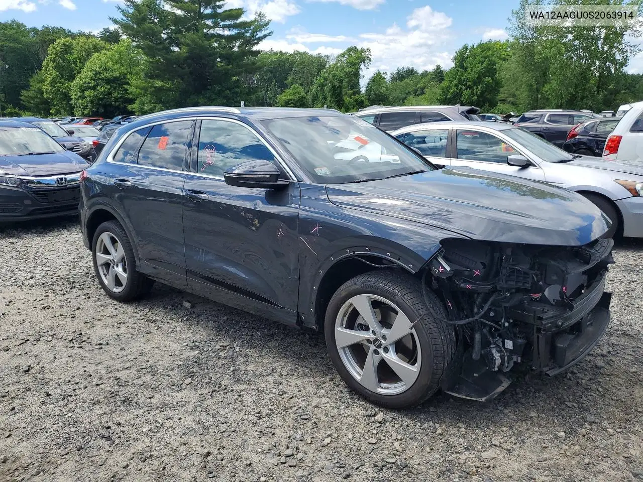 2025 Audi Q5 Premium Plus VIN: WA12AAGU0S2063914 Lot: 57702996