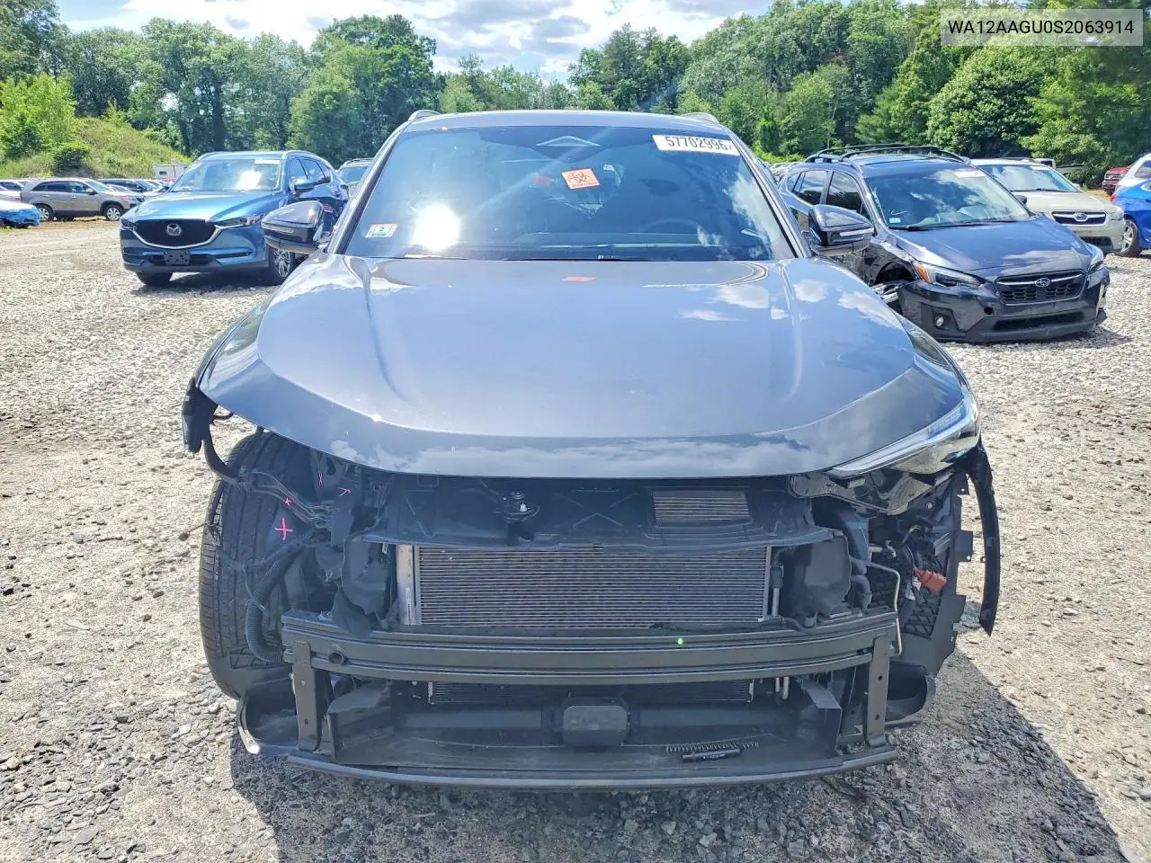 2025 Audi Q5 Premium Plus VIN: WA12AAGU0S2063914 Lot: 57702996