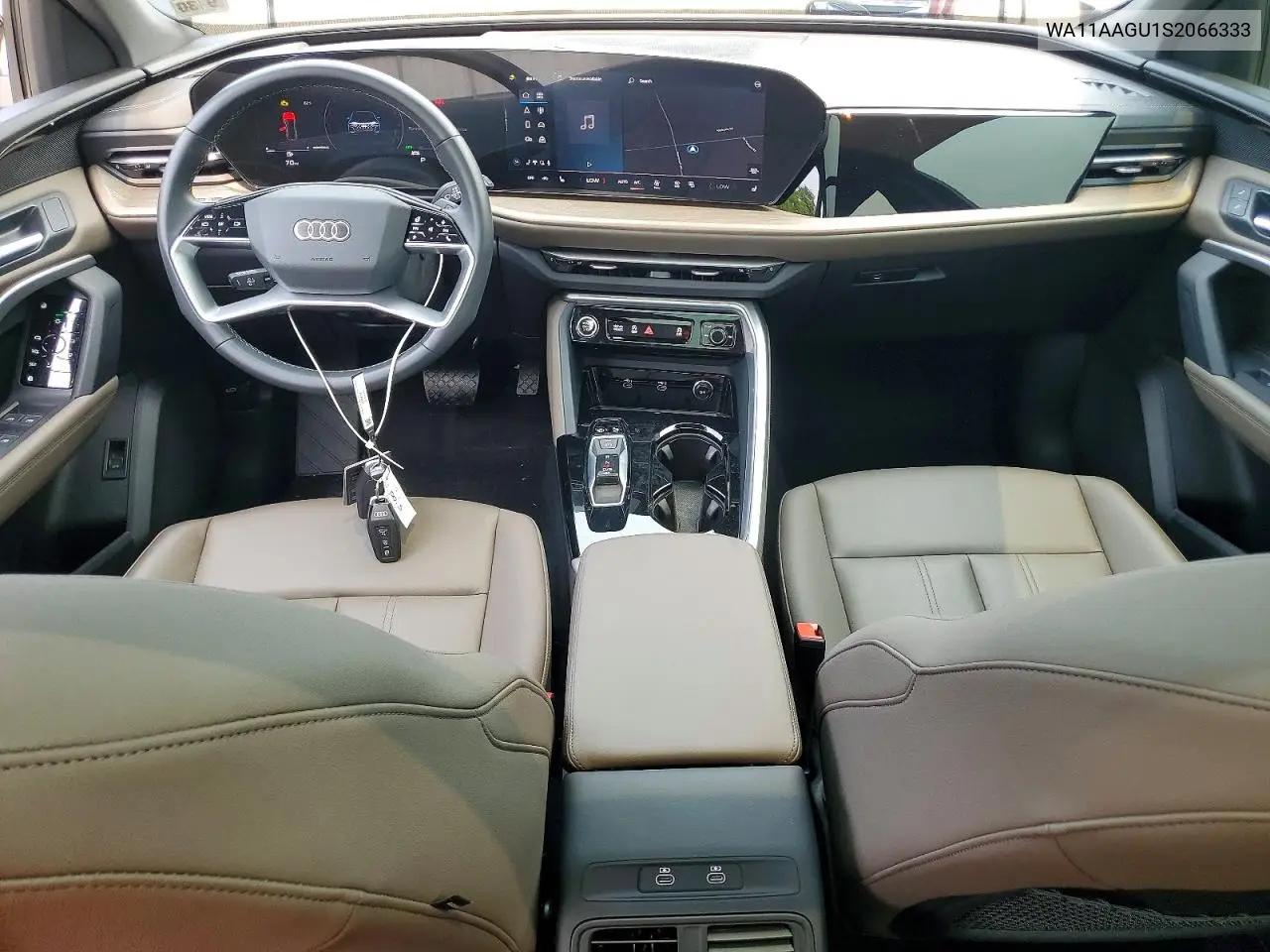 2025 Audi Q5 Premium VIN: WA11AAGU1S2066333 Lot: 61046316