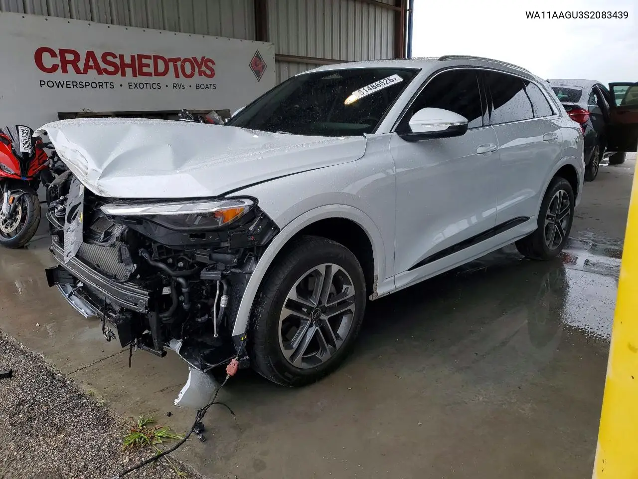 2025 Audi Q5 Premium VIN: WA11AAGU3S2083439 Lot: 61486526