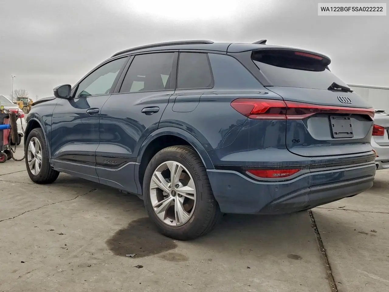 2025 Audi Q6 E-Tron Premium Plus VIN: WA122BGF5SA022222 Lot: 97808815