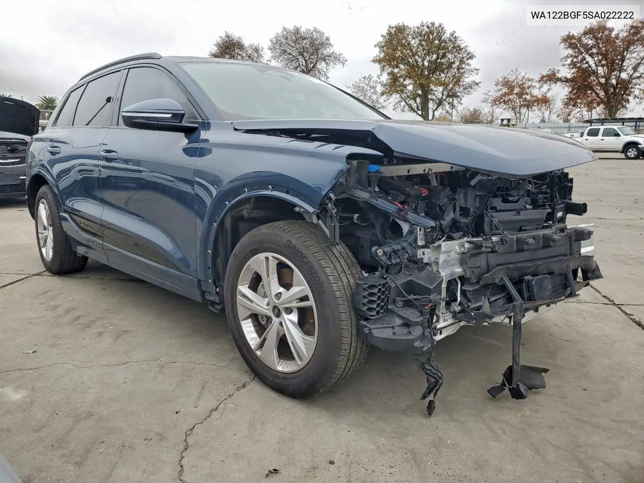2025 Audi Q6 E-Tron Premium Plus VIN: WA122BGF5SA022222 Lot: 97808815